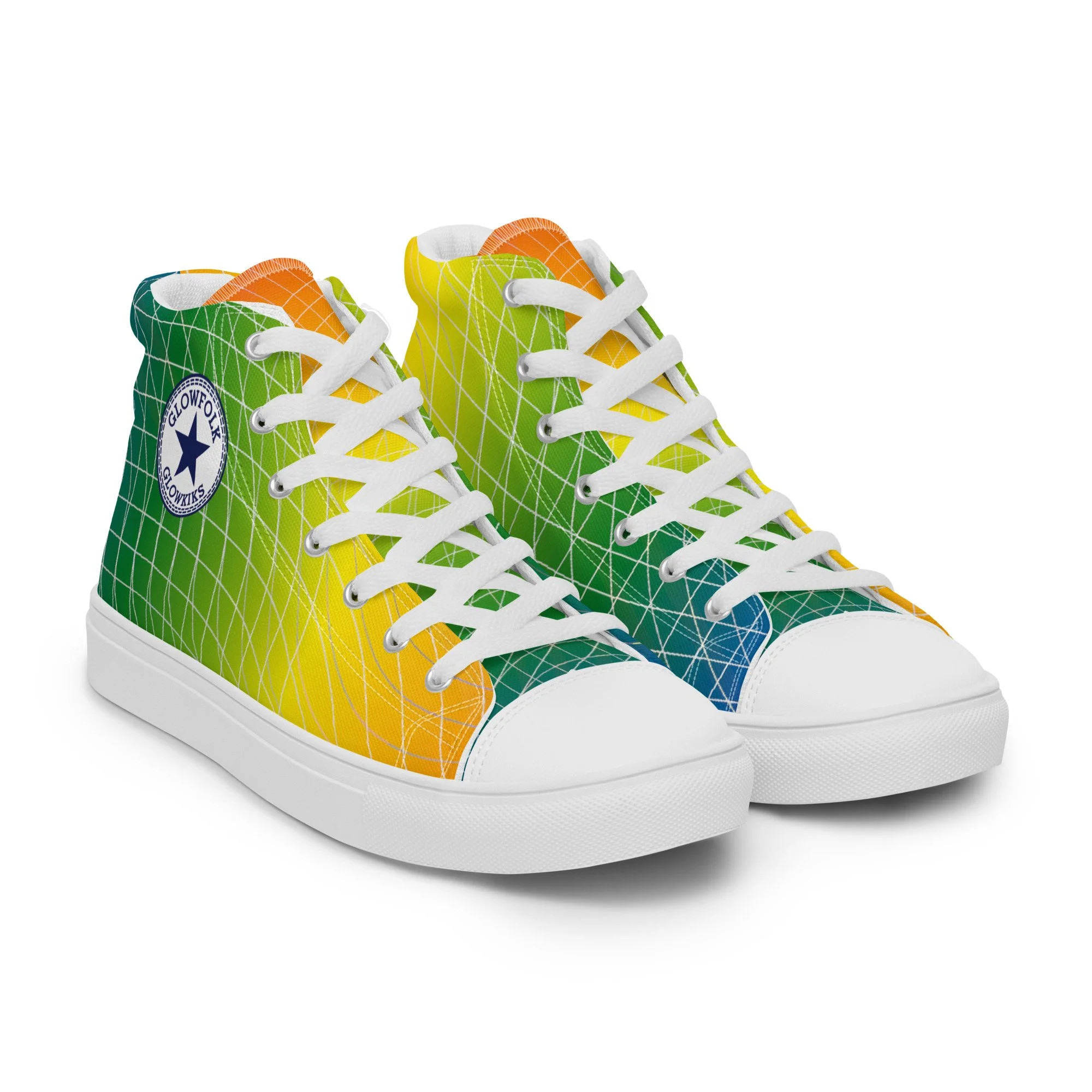 Spectrum Flow HiTop Canvas Sneaker
