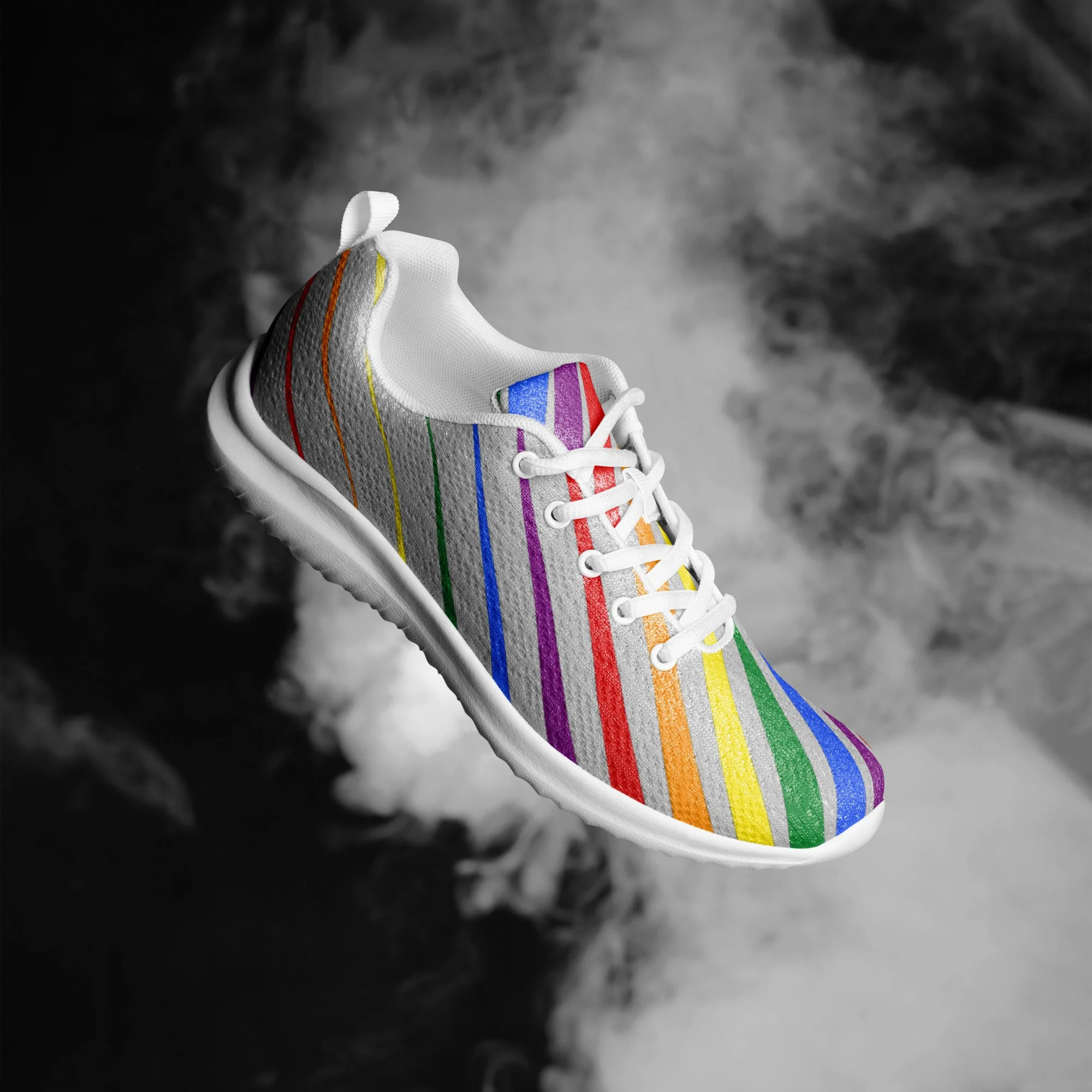 Prism Silver Men’s Athletic Shoe