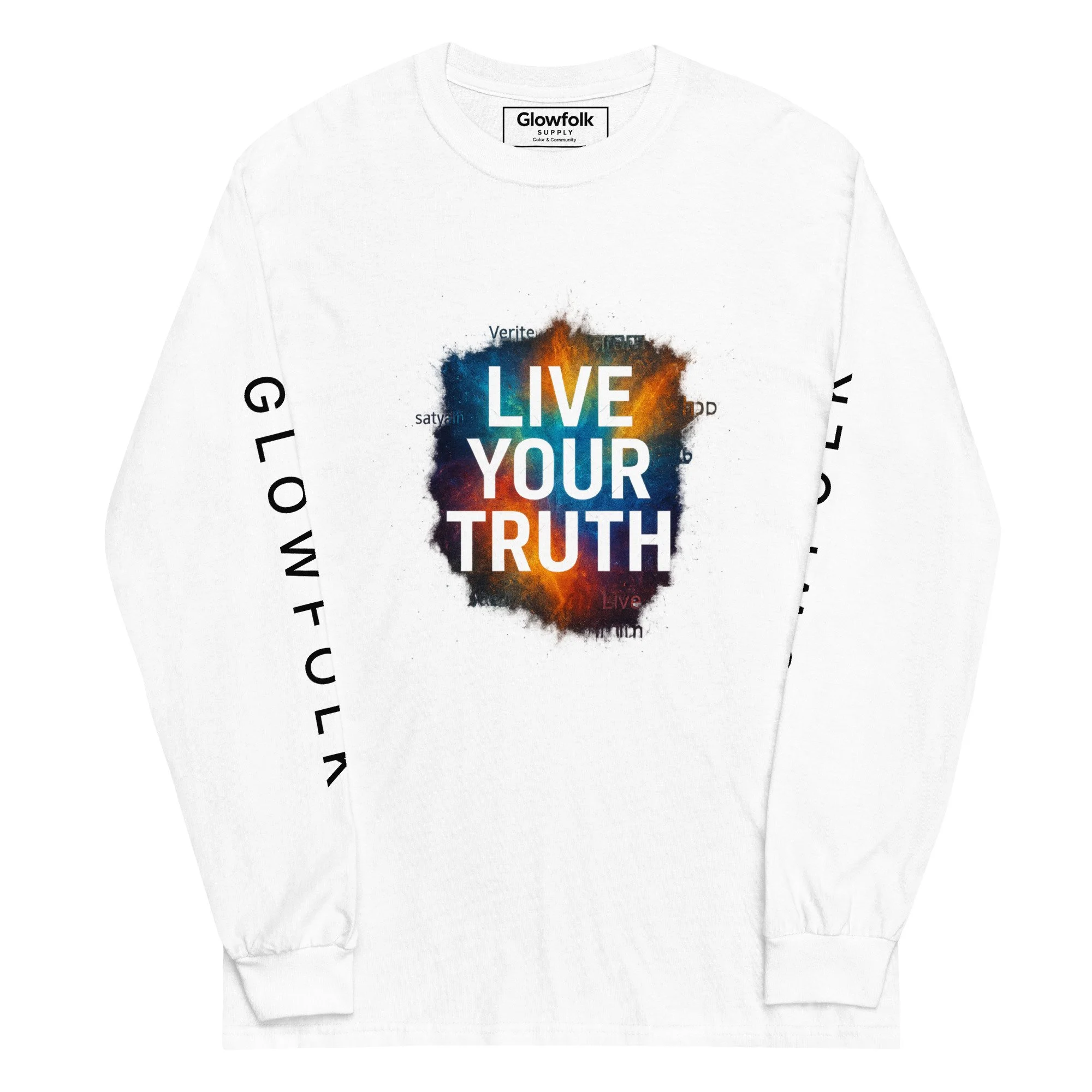 Live Your Truth Men’s Long Sleeve Shirt