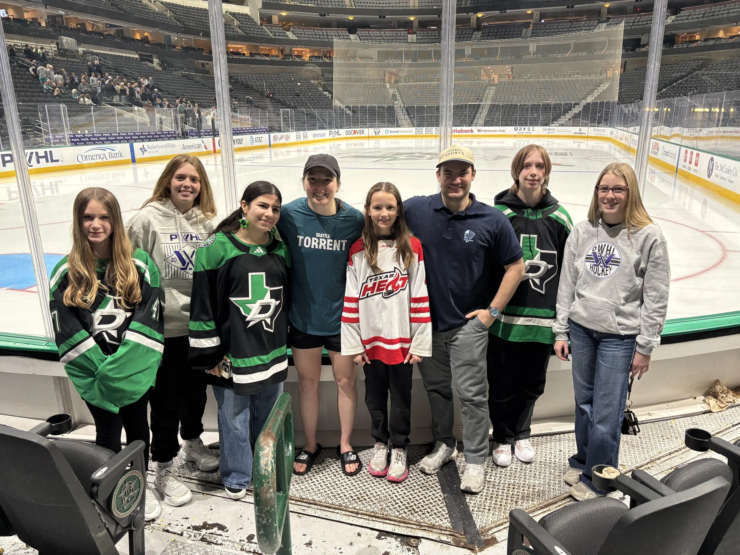 Cerebral Sports coach and PWHL Player Emily Brown is taking her time to visit with the next generation of Dallas female goalies and talk about her path through the NCAA to the PWHL.