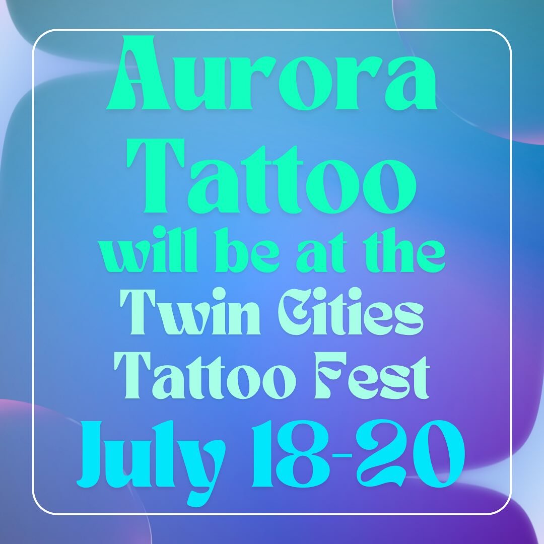 Find @matthewbtattooer, @tattoosbymichaelamay, @dark.angel.ink, @fathertats, @carlentatooine and @emilyapolis at a big-ass booth this year for @twincitiestattoofestival! July 18-20. It&rsquo;s Angel&rsquo;s and Michaela&rsquo;s first convention ever 