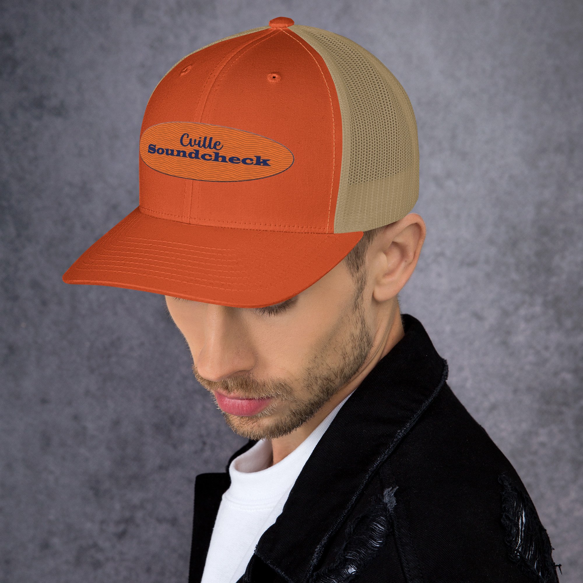 retro-trucker-hat-rustic-orange-khaki-left-6823a52885c5c.jpg