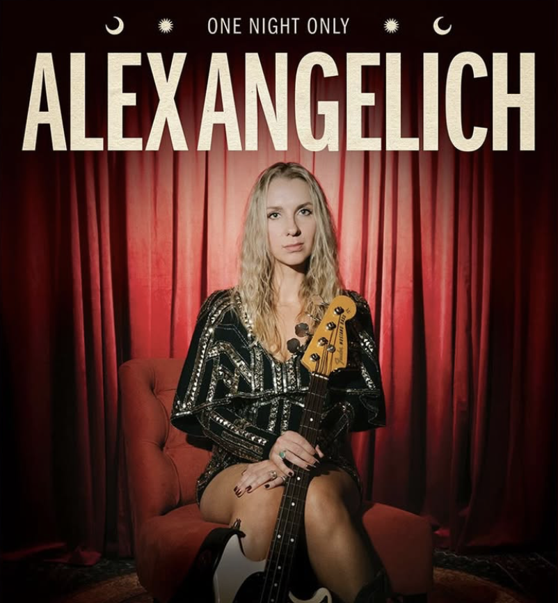 Angelich aces it with a little help from her friends.