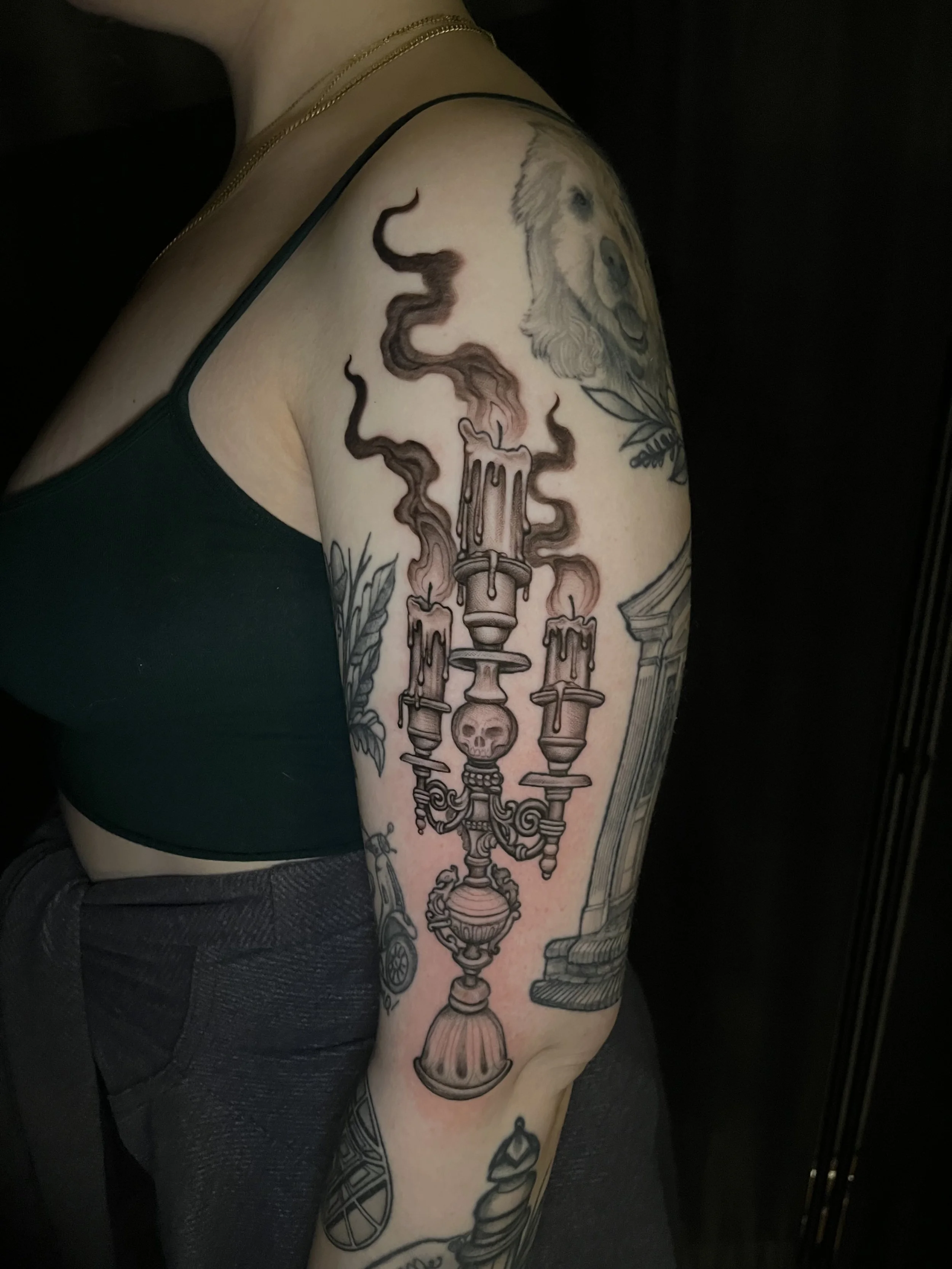 Gothic Candlestick