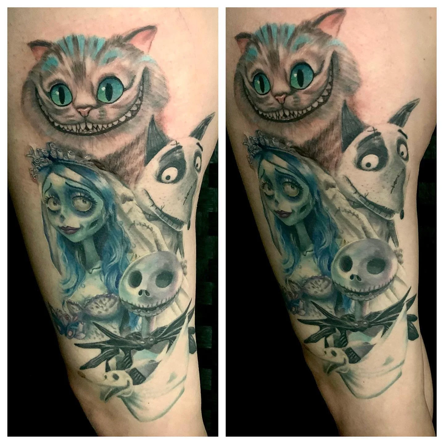 Tim Burton Leg Piece