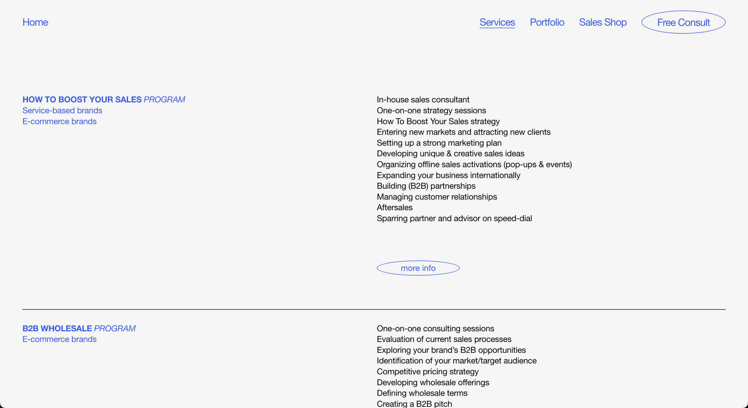 The Sales Agent Services