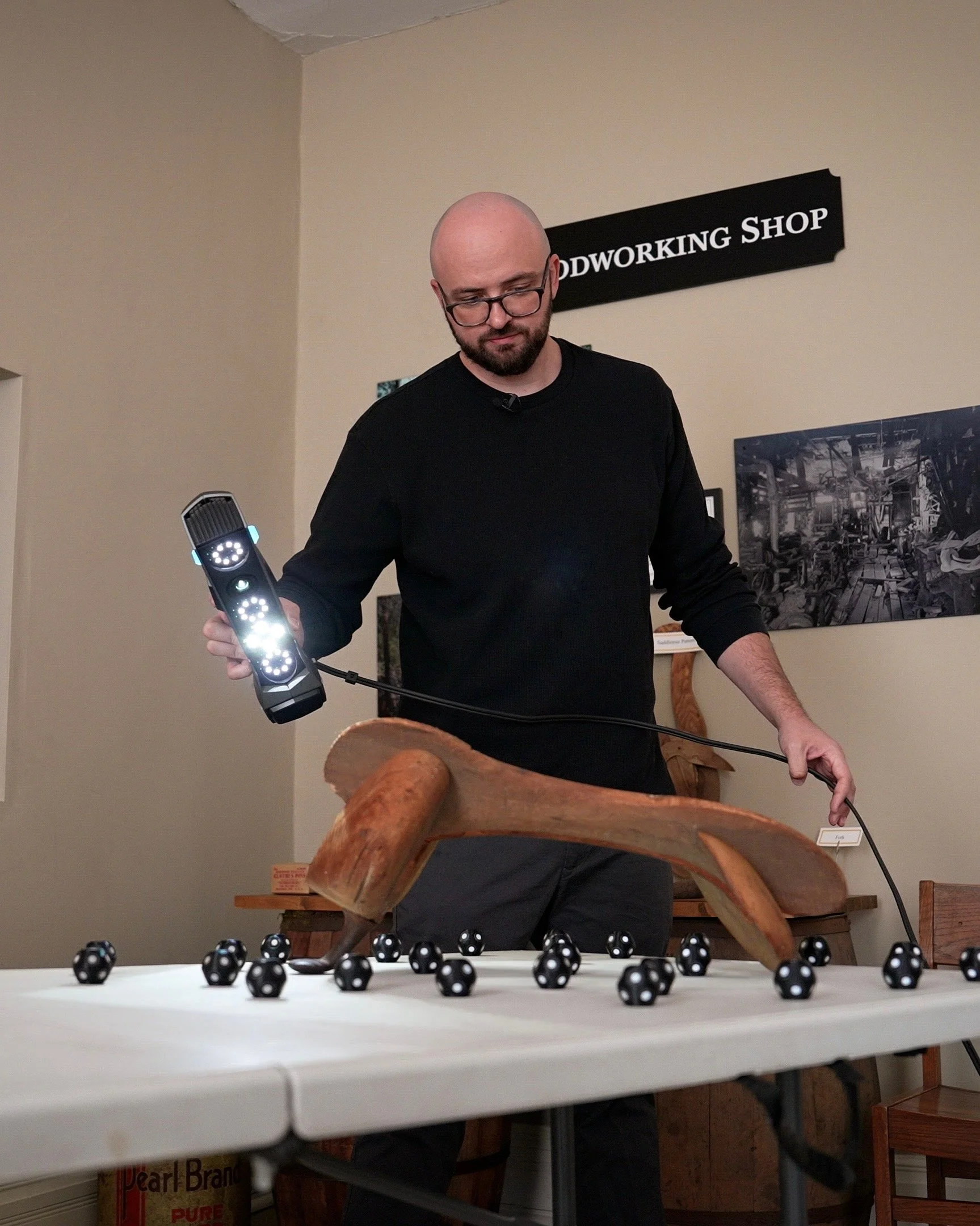 3D scanning saddletree