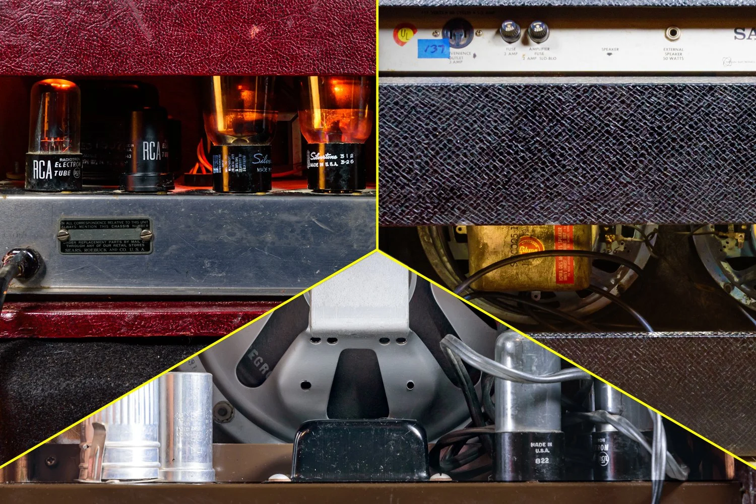 Three Rare Tube Amps