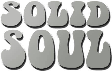 Bold gray 3D-style text reading 'SOLID SOUL'