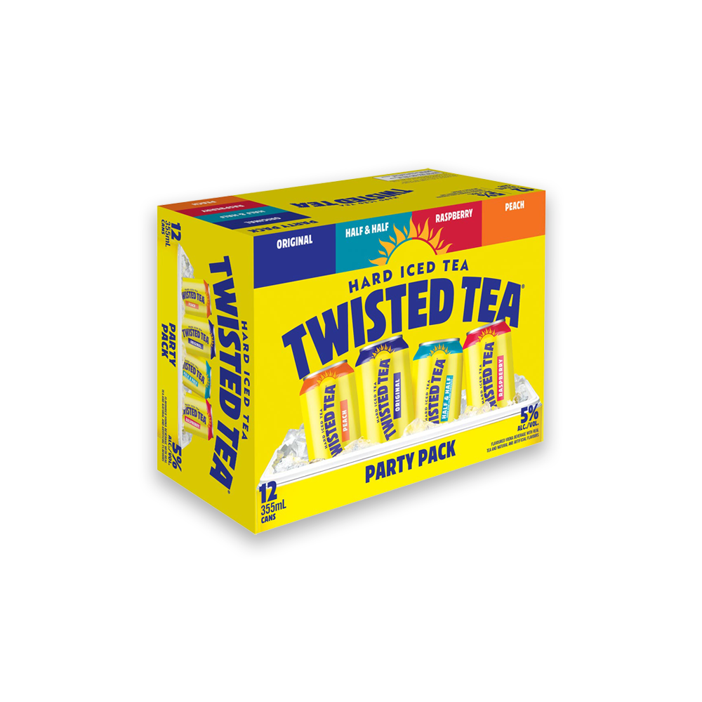 TWISTED TEA HARD ICED TEA PARTY PACK 12 CANS