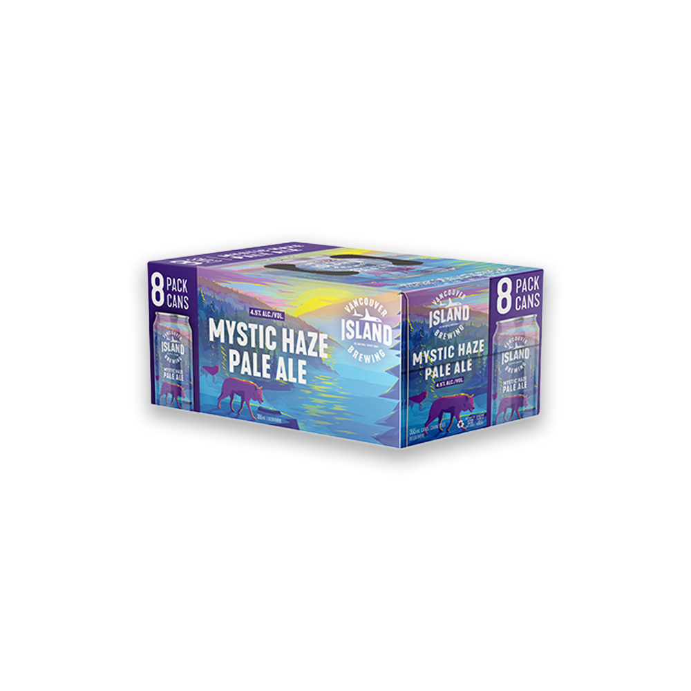 VANCOUVER ISLAND MYSTIC HAZY PALE ALE  8 CANS