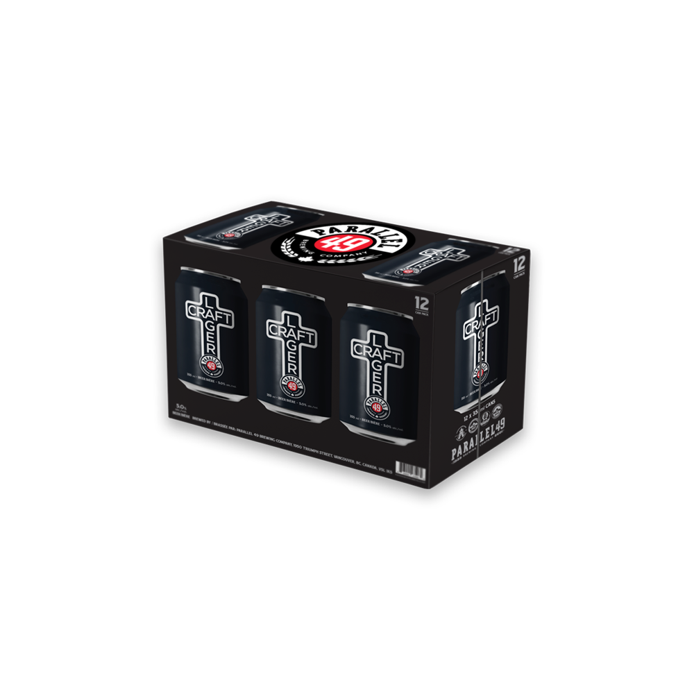 PARALLEL 49 CRAFT LAGER 12 CANS