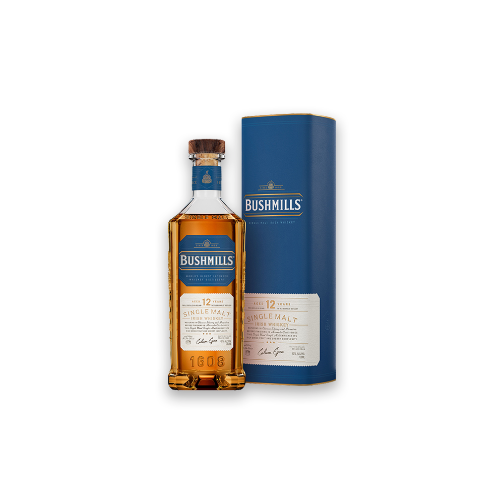 BUSHMILLS 12YR 750M
