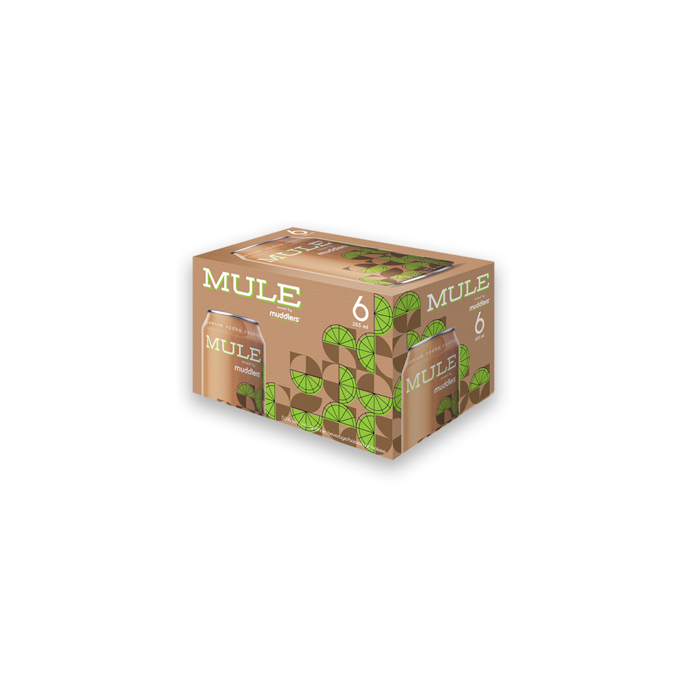 MUDDLERS MOSCOW MULE 6 CANS