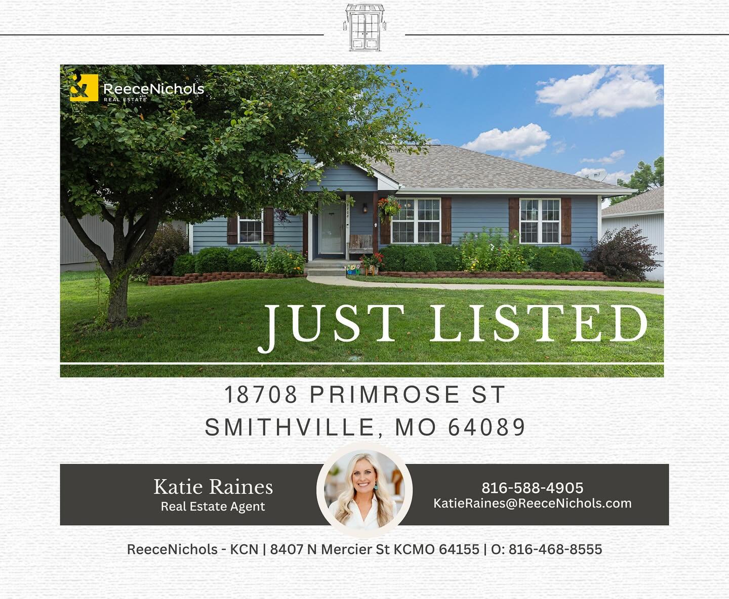 Curb appeal, smart layout, and style for days! All 3 bedrooms on main level and a fireplace that steals the show! Covered deck and space for your camper, boat or raised garden plus shed that acts as 3rd car garage.

OPEN Saturday 12-2 &amp; Sunday 1-