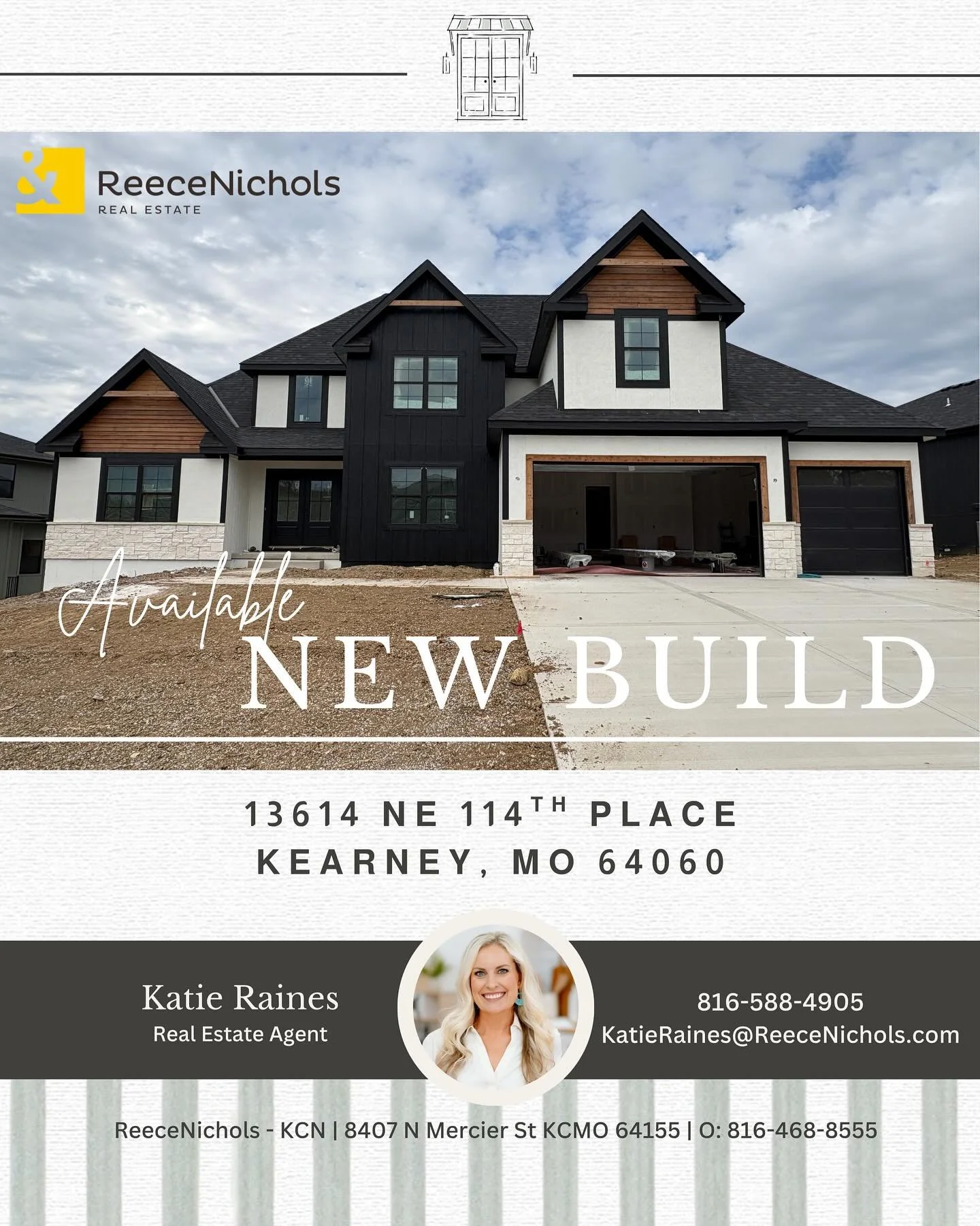 Great plan from a great builder @mcbeecustomhomes in a great subdivision @prairie_field_homes_liberty 👌🏻 Triple great! 🏡

13614 NE 114th Pl Kearney, MO 64060
1.5 Story | 4 bed | 3.5 bath | 2820 sqft | $655,000 
LIBERTY NORTH HIGH SCHOOL boundaries