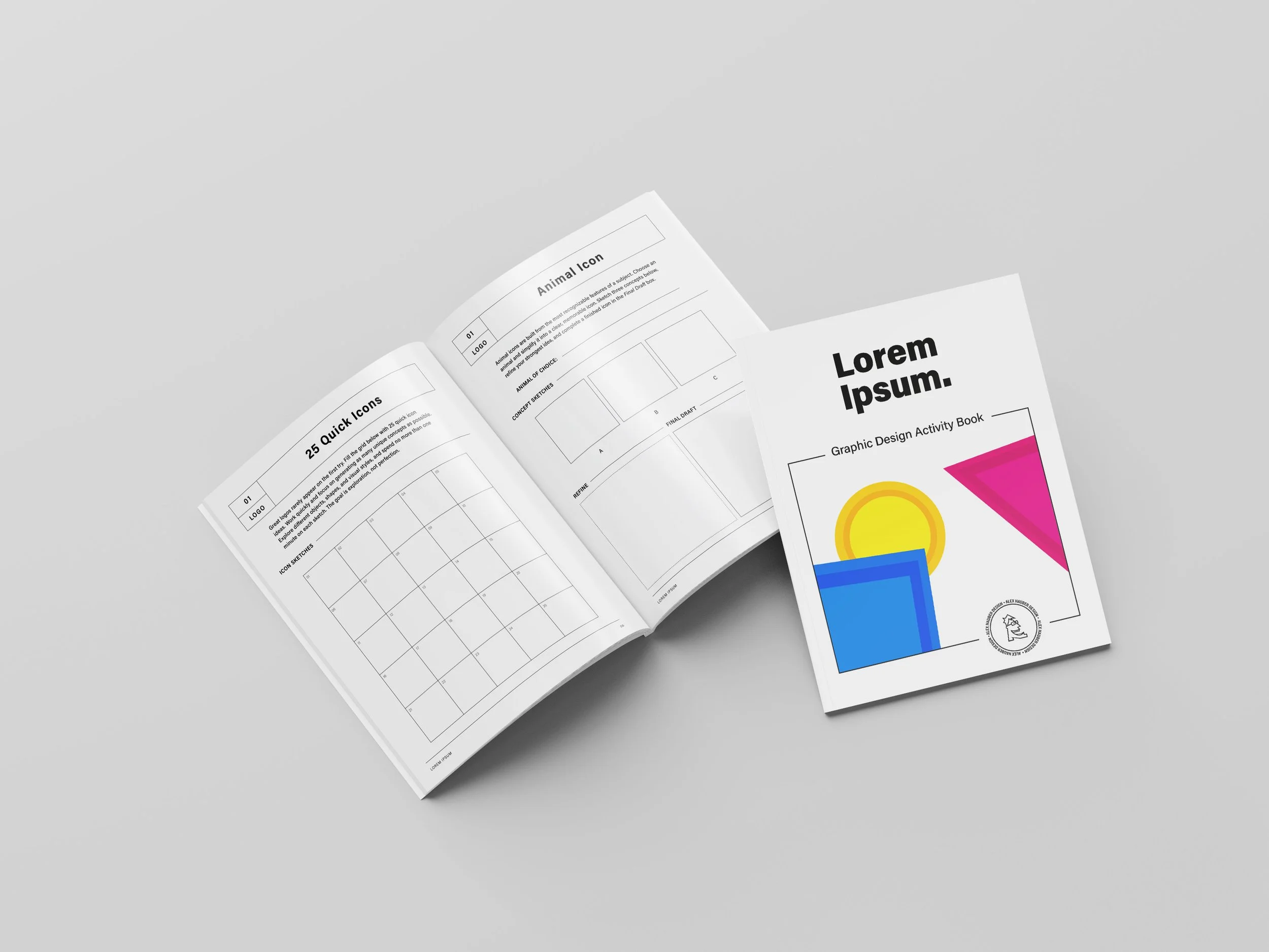 Lorem Ipsum: Graphic Design Activity Book