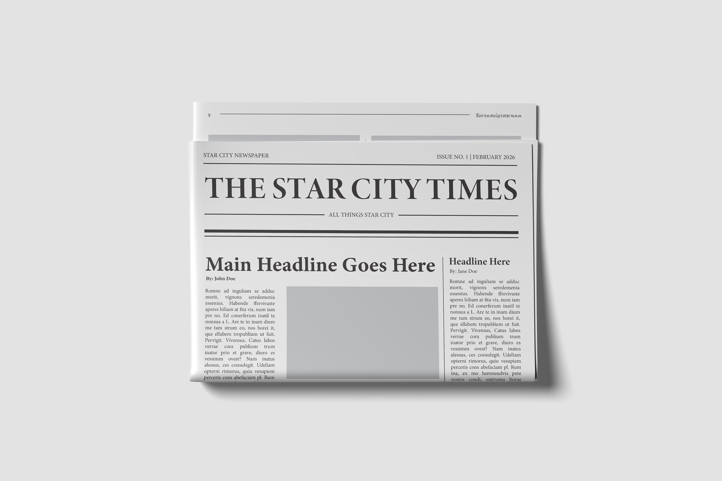 Newspaper Template