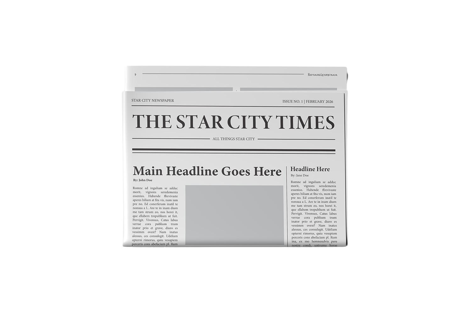 Newspaper Template
