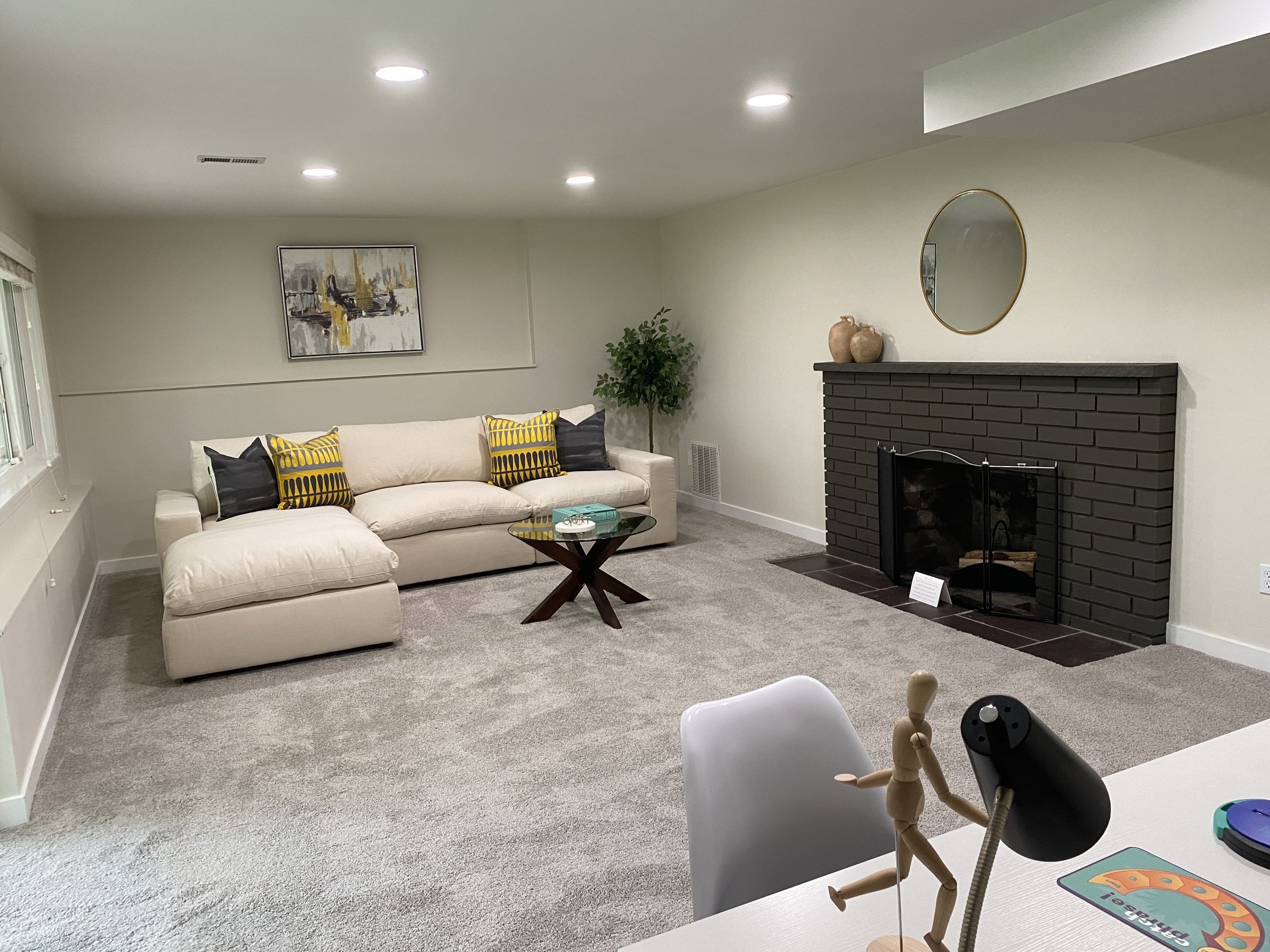 Oranssi technician working on a roof project