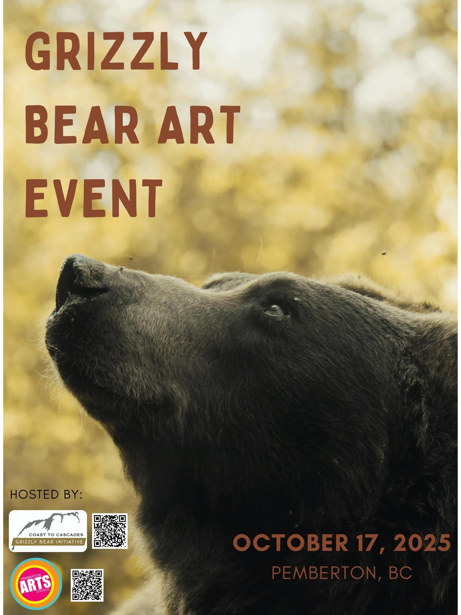Grizzly Bear Art Event