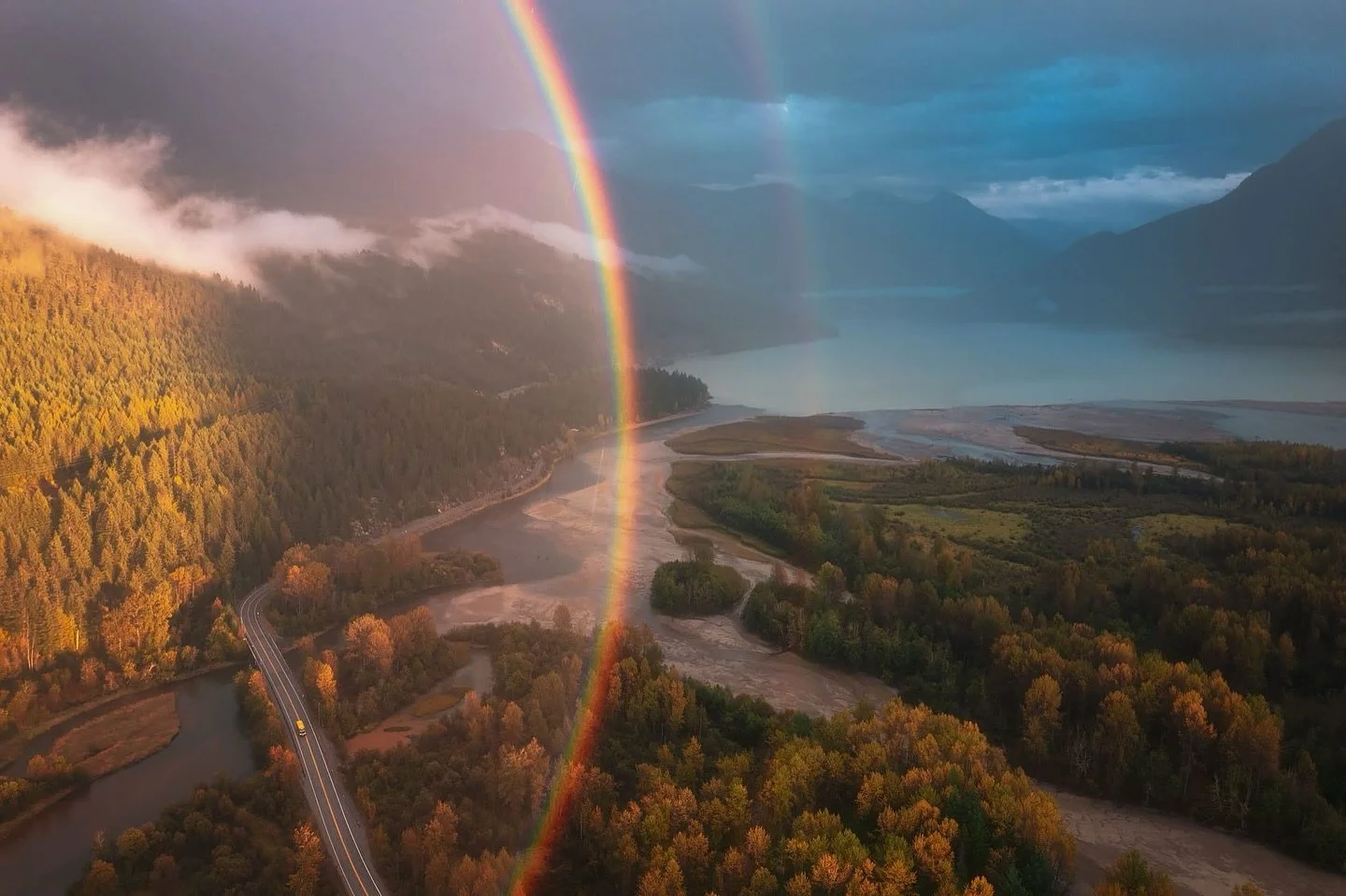 A beautiful moment captured from above by @outdoorstories