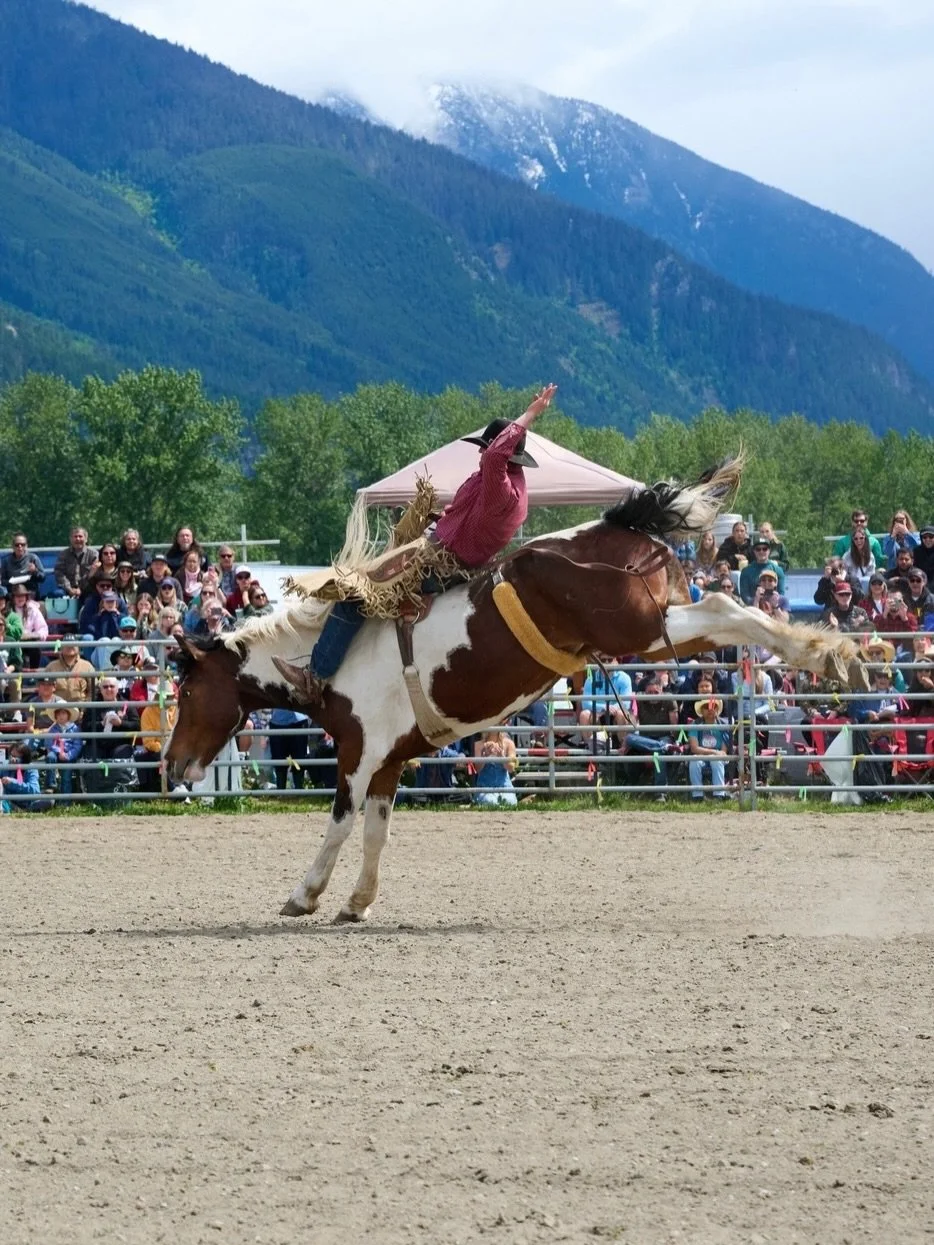 The Lil&rsquo;wat Nation Rodeo is on this weekend!

PARADE AND FAMILY FUN DAY RODEO
&bull; May 16, 2026
&bull; 11am Parade Start (Rancheree St)
&bull; 1pm Fun Day Rodeo Start at Lillooet Lake Rodeo Grounds, Mount Currie

OPEN RODEO
&bull; May 17 &amp