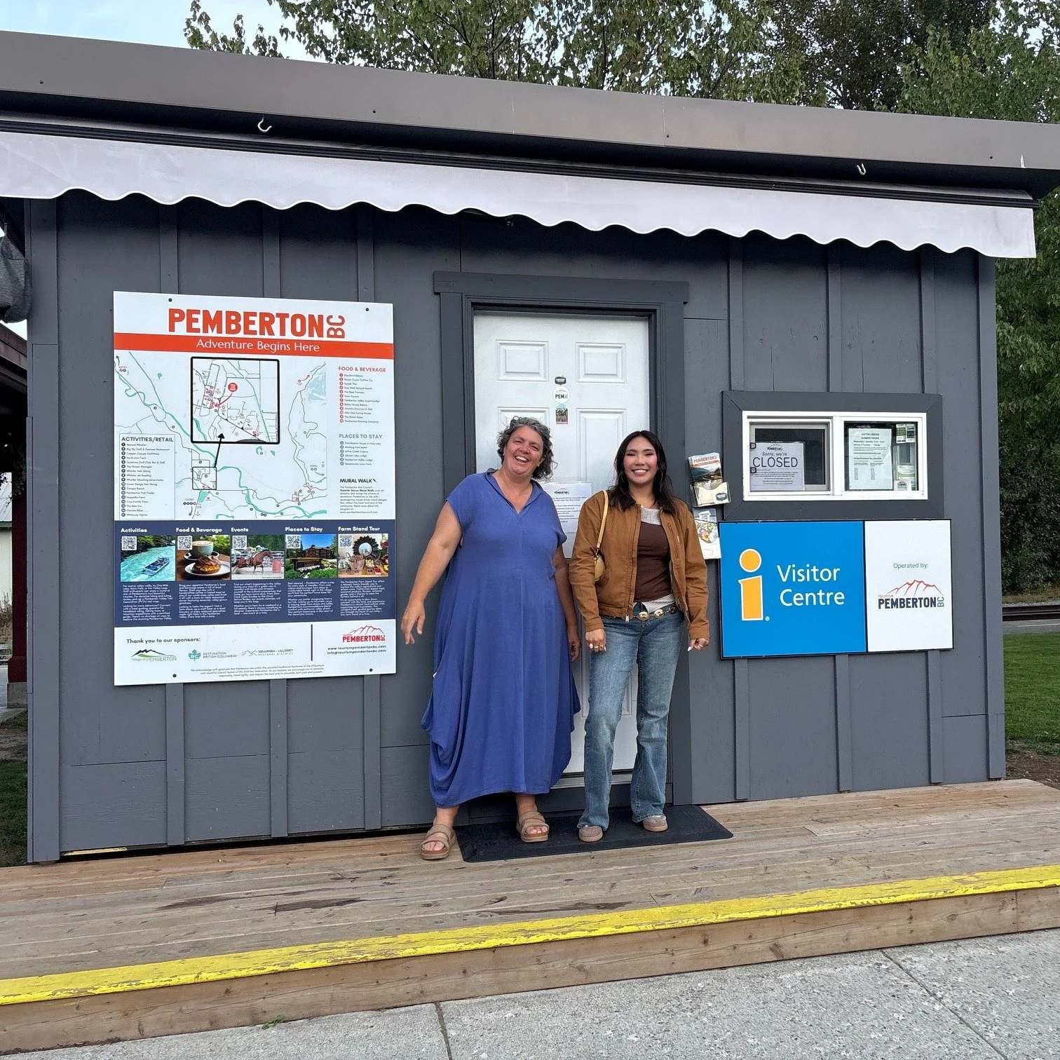 It's a small team here at Tourism Pemberton, and we're incredibly grateful for the people who make it so special.

As our Visitor Centre season comes to a close, we'd like to give a big shoutout and heartfelt thank you to Molli and Mia, the friendly 