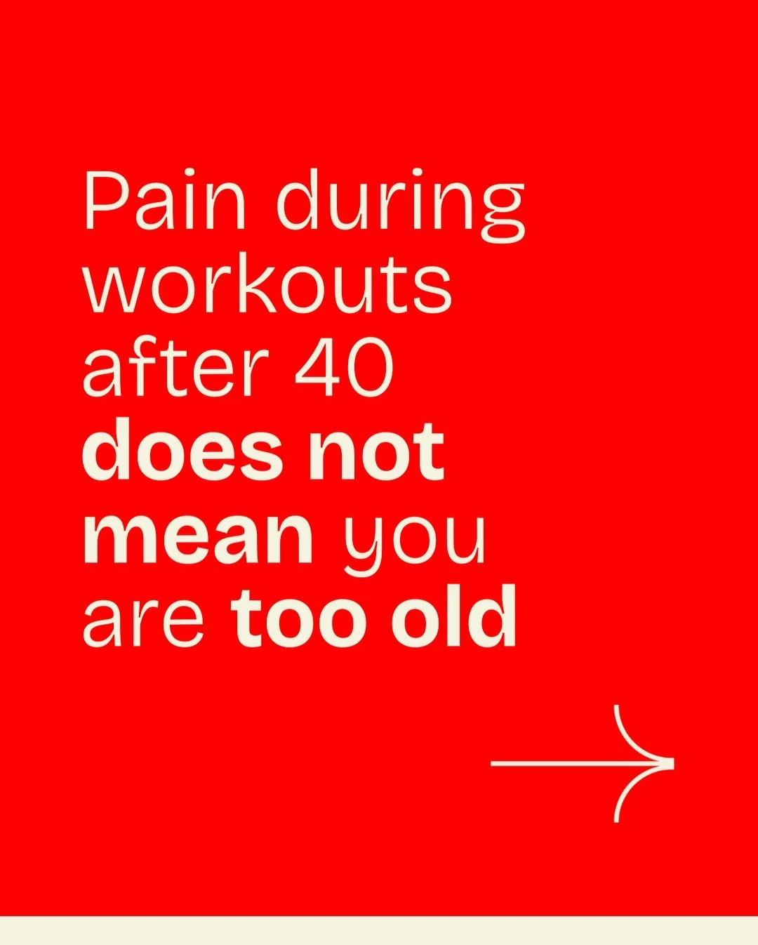 Joint pain during workouts is one of the most common complaints I hear from women over forty.
Most of the time, the pain is not a sign that you should stop.
It is a sign that your body needs a different approach.

A longer warm up, more strength work