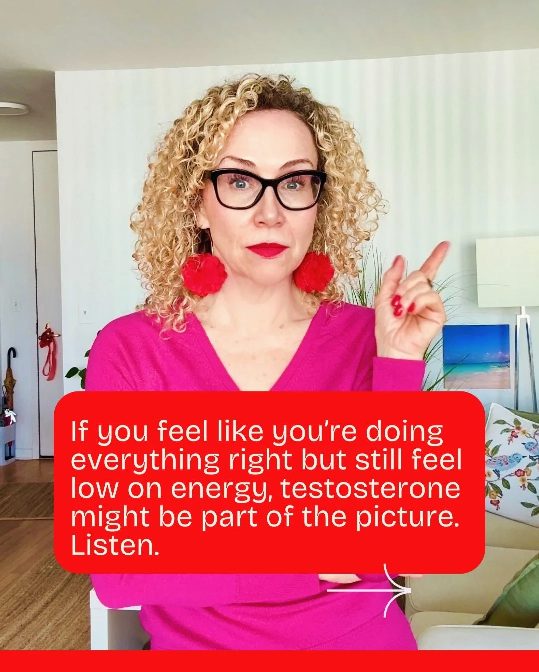 Many women are told that testosterone is a male hormone.
So when energy drops, motivation fades, or confidence feels different, they look everywhere else for answers.

In midlife, estrogen and progesterone often get the spotlight.
They can improve sl