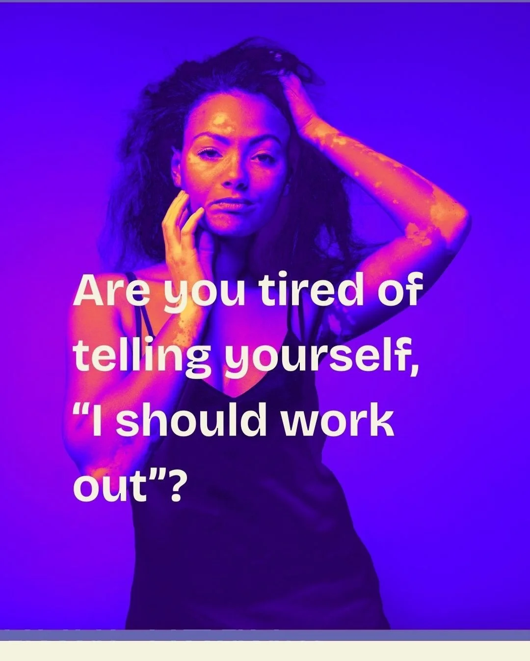 For years, many women live with the same sentence running quietly in the background:

&ldquo;I should work out.&rdquo;
&ldquo;I should take better care of myself.&rdquo;
&ldquo;I should start next week.&rdquo;

But &ldquo;should&rdquo; is heavy.
It s