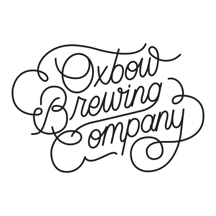 Stylized handwritten text saying 'Obaid Brewing Company' with decorative cursive font.