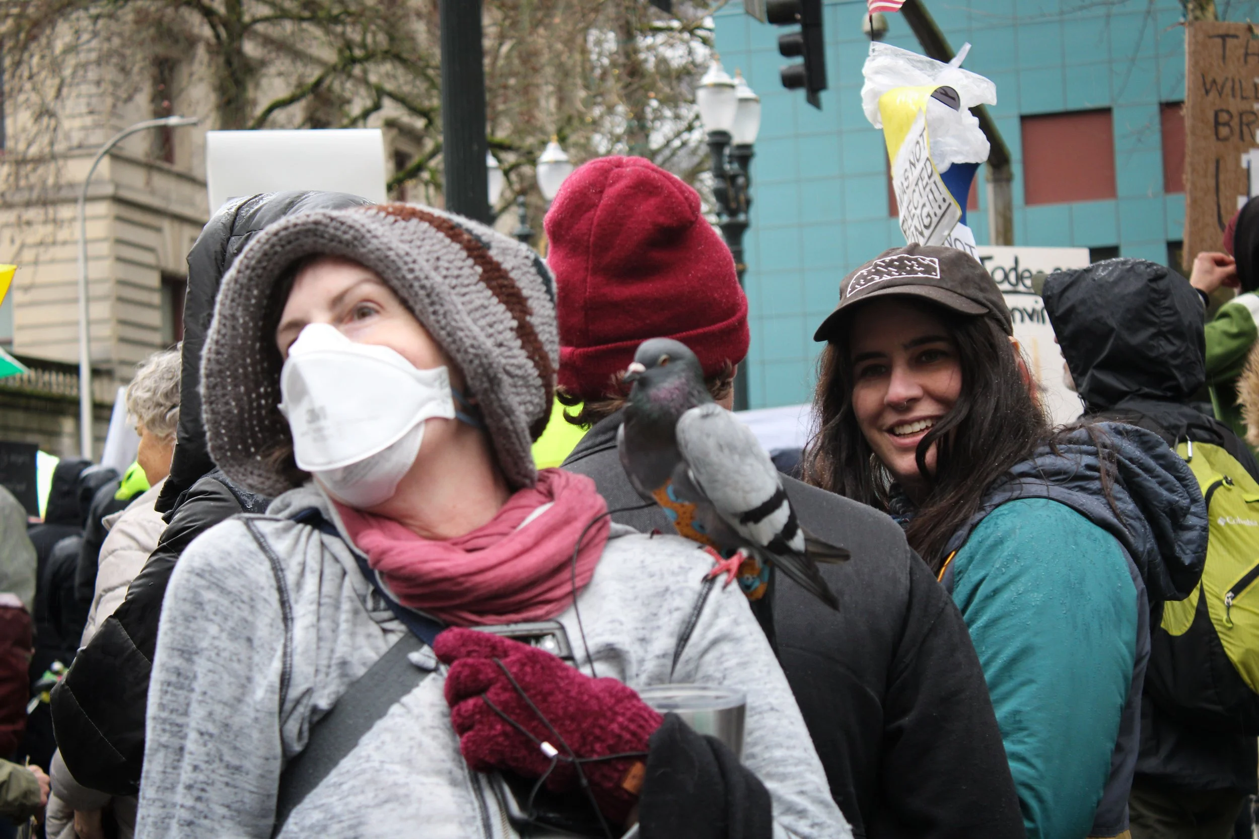 No Kings Rally. Portland, OR. Presidents Day 2025.