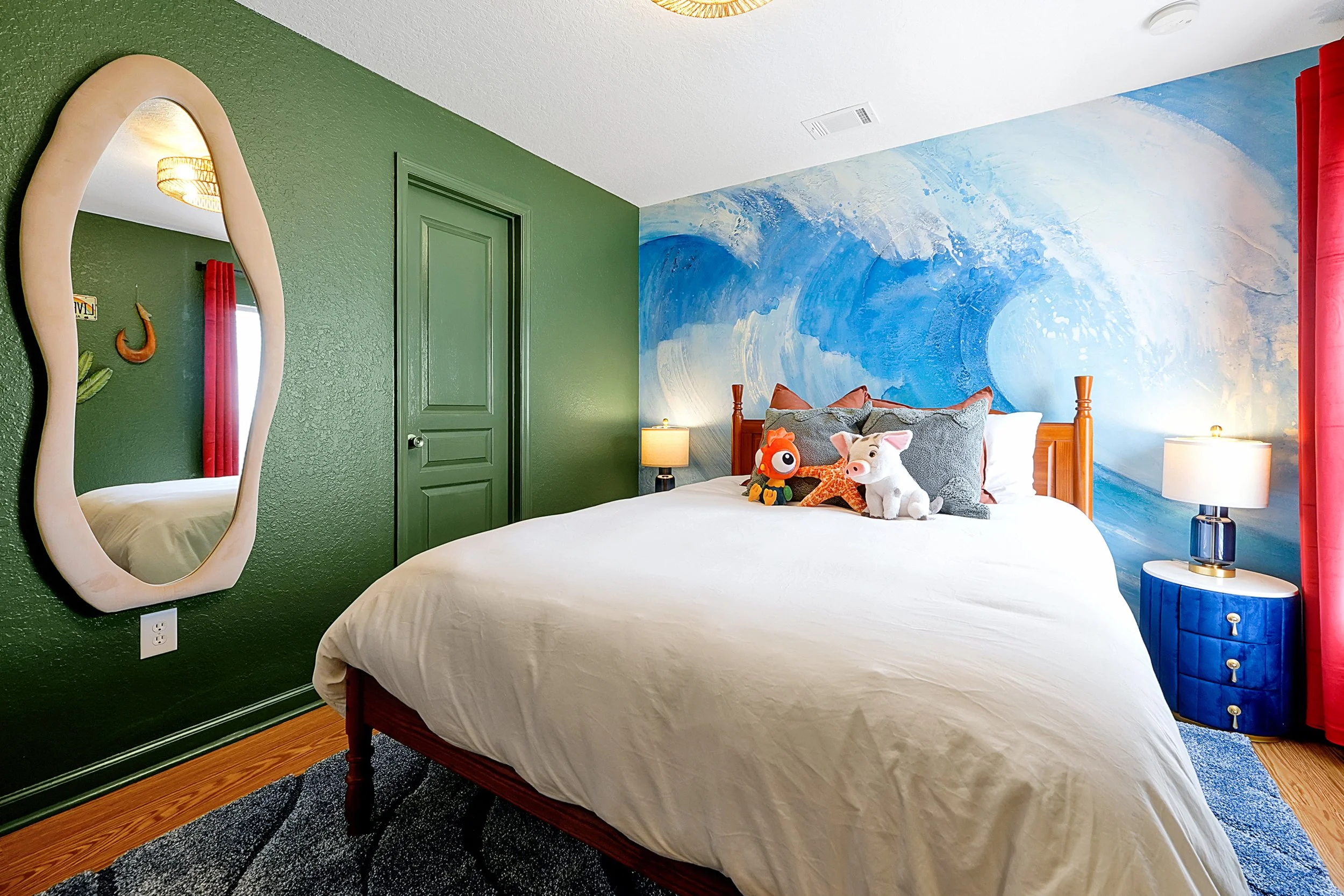 Moana - Queen Bedroom with Private Ensuite — Whimsical Mouse Manor