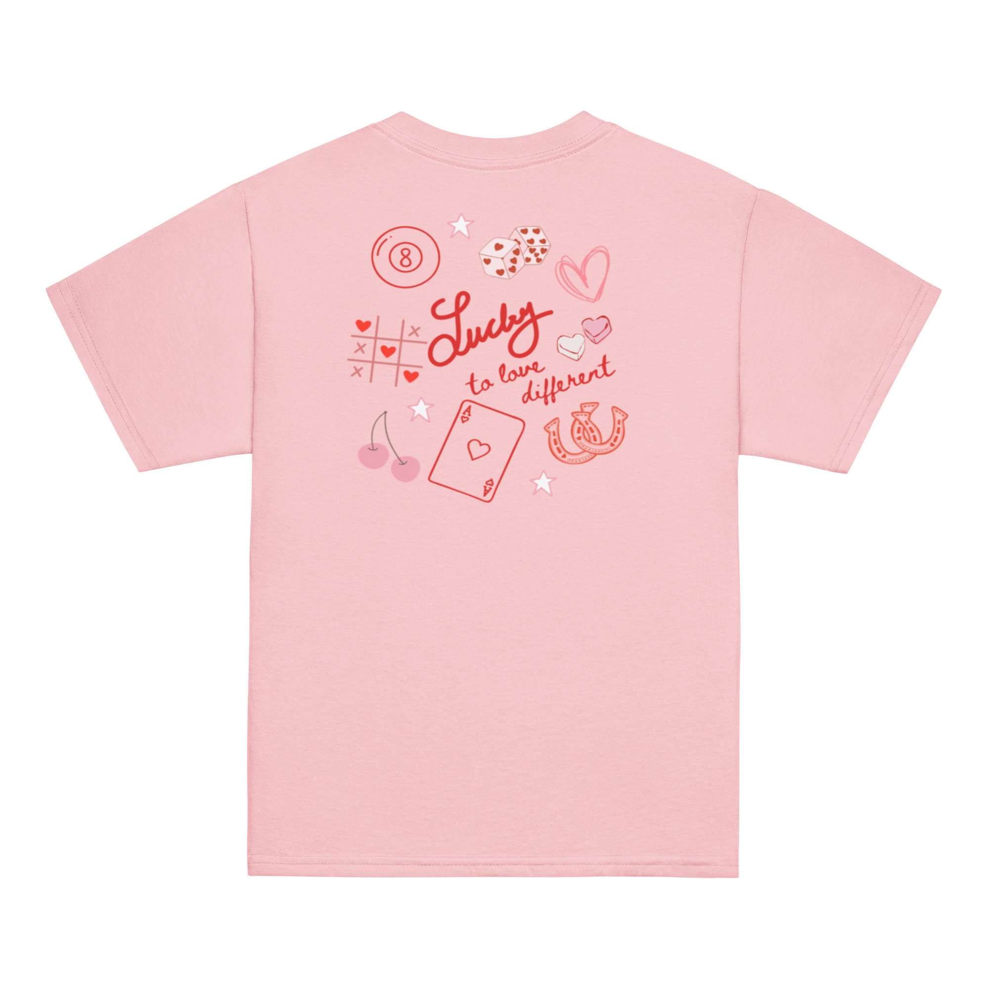 Lucky to Love Different Youth classic tee