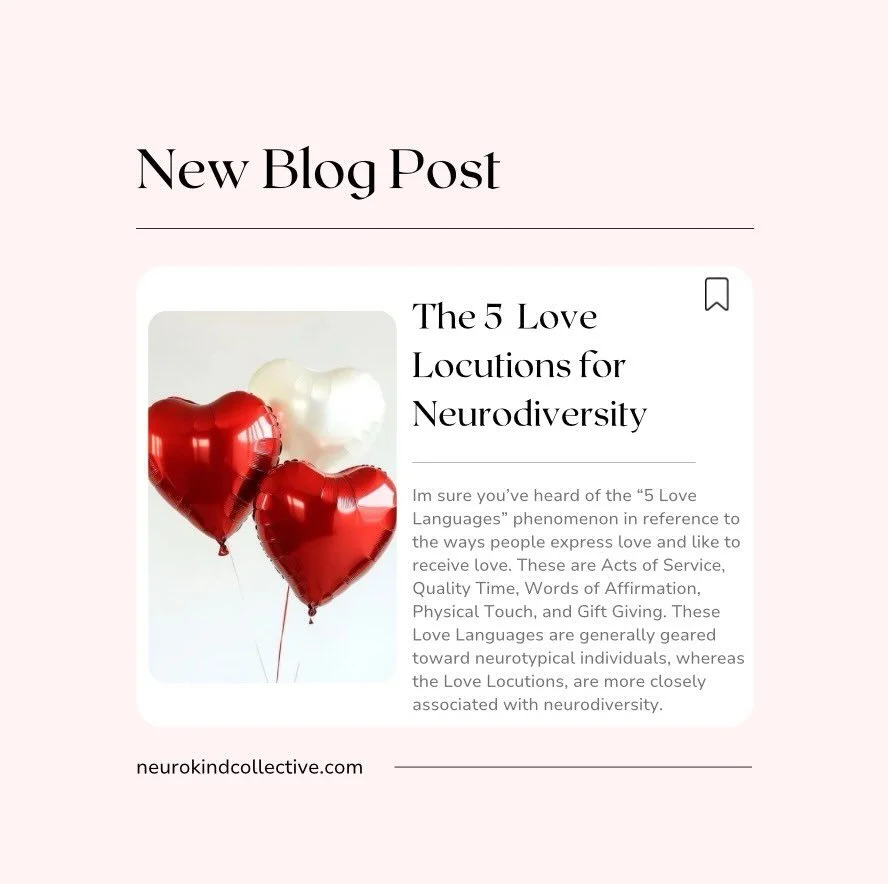 5 love languages? Let&rsquo;s go deeper&hellip;the &ldquo;5 Love Locutions for Neurodivergence&rdquo; are an expansion on the commonly understood love languages. Check it out! 

Link: https://www.neurokindcollective.com/blog/the-5-love-locutions-for-