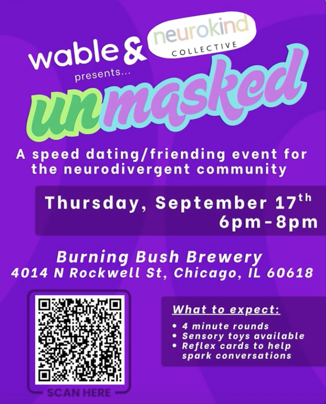 Wable X NeuroKind Speed Dating/Friending Event