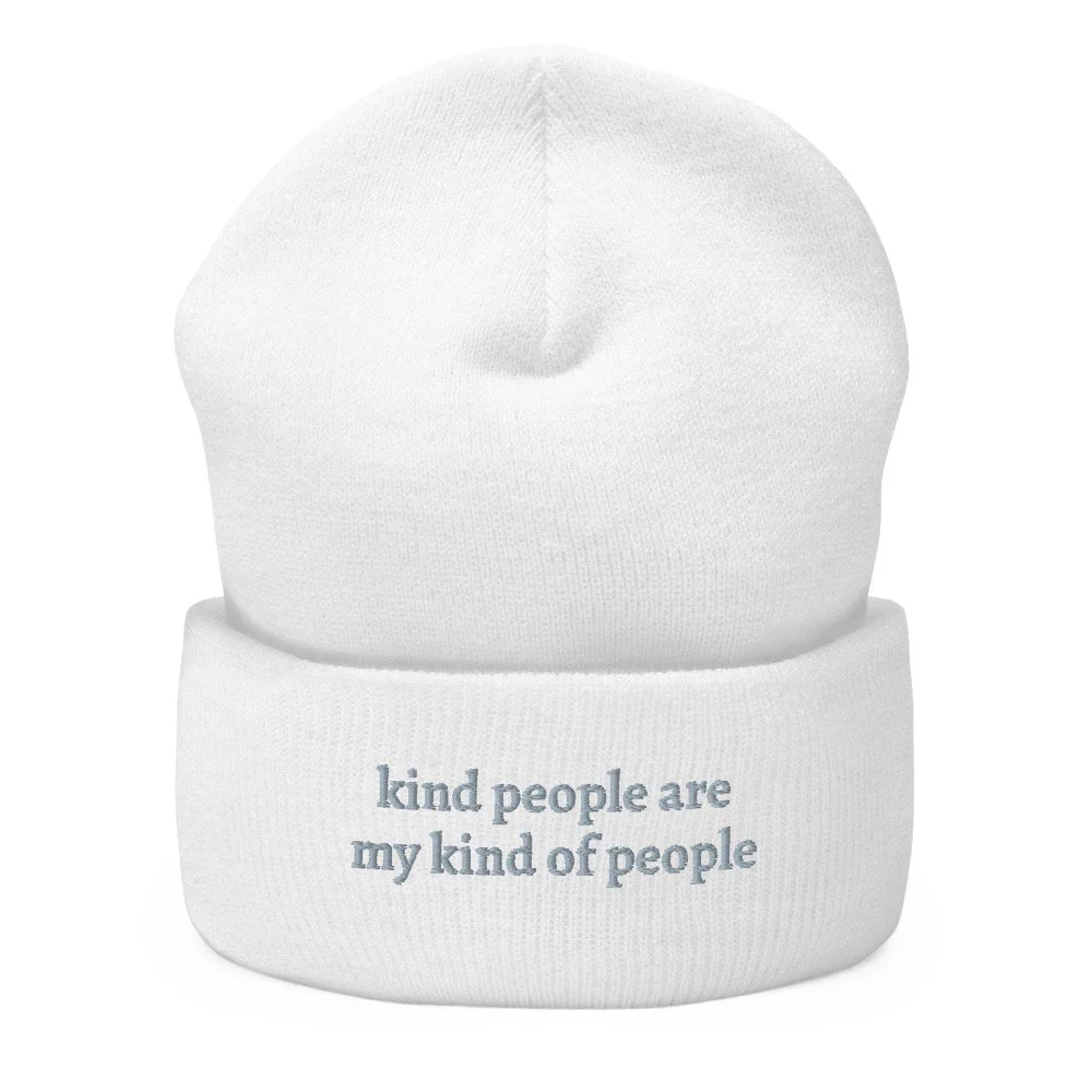 Kind People Cuffed Beanie
