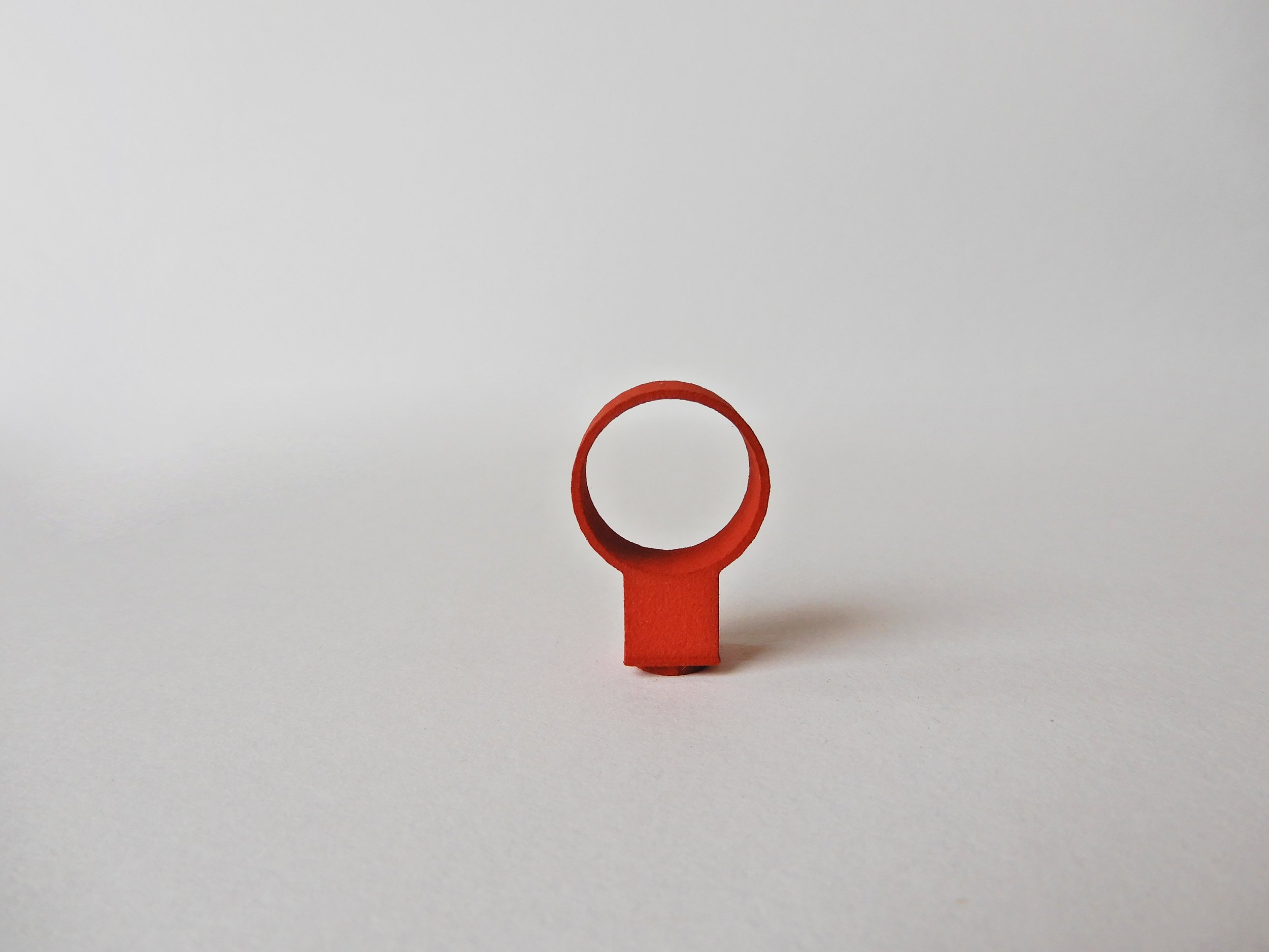 all red 3d printed thick square ring 3.jpg