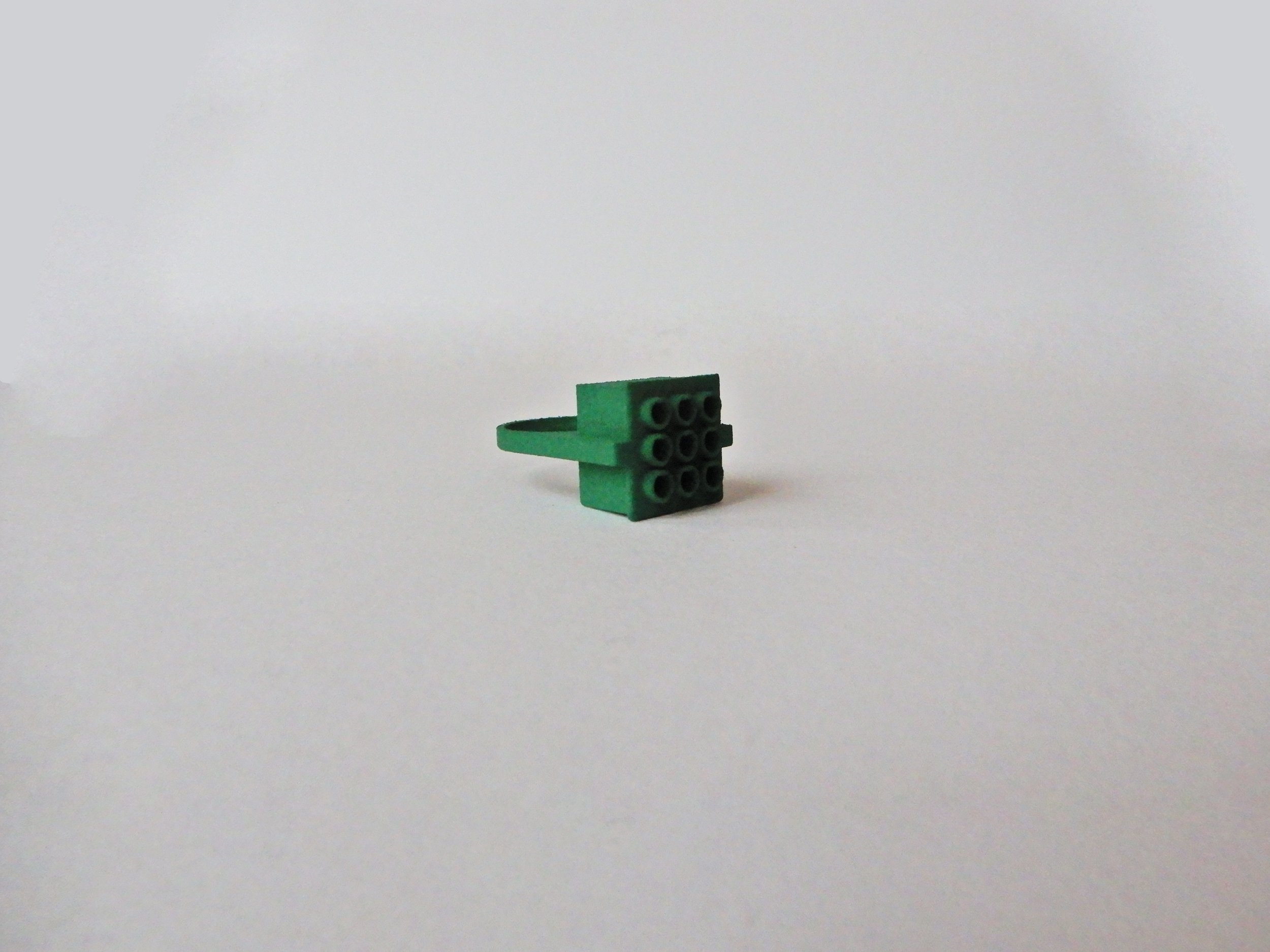 all green 3d printed square ring 2.jpg