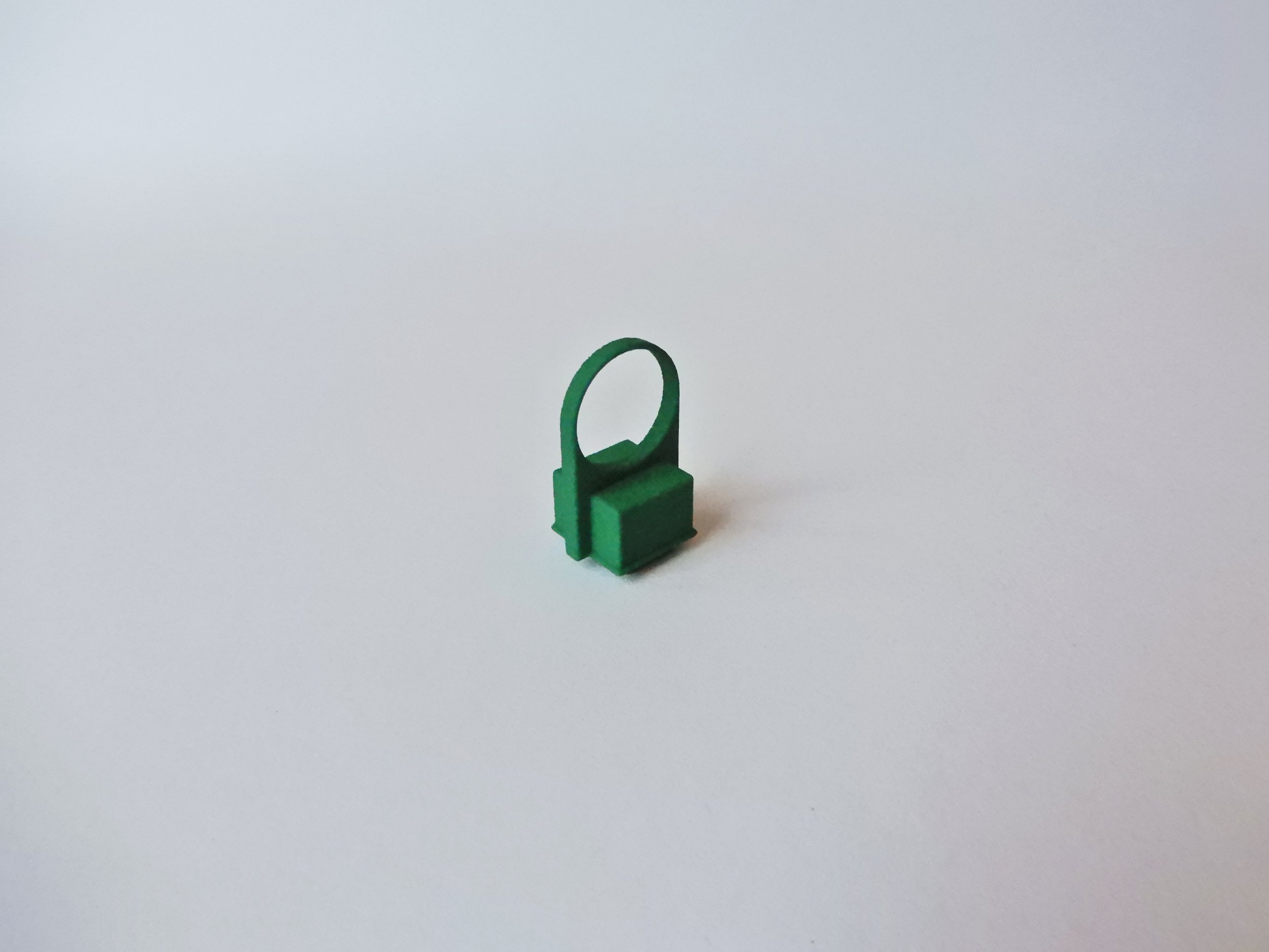 3D printed square ring