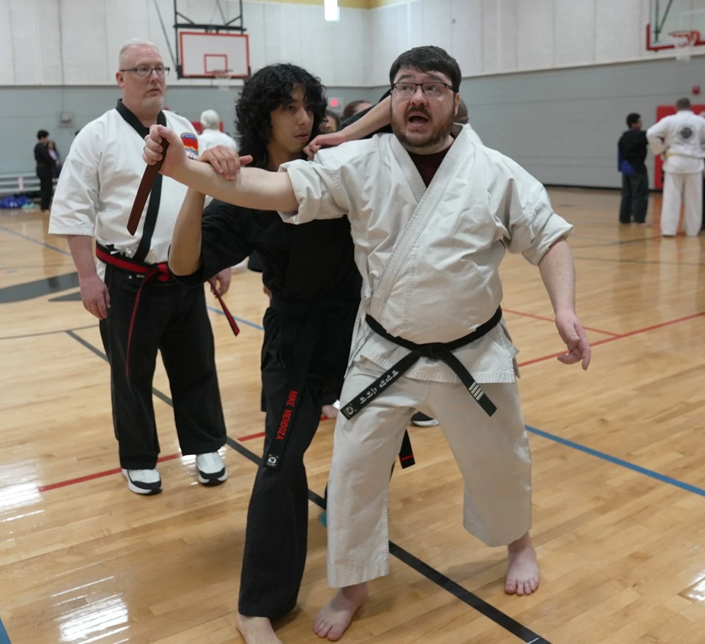 Michael Mendoza and Caleb Skipper