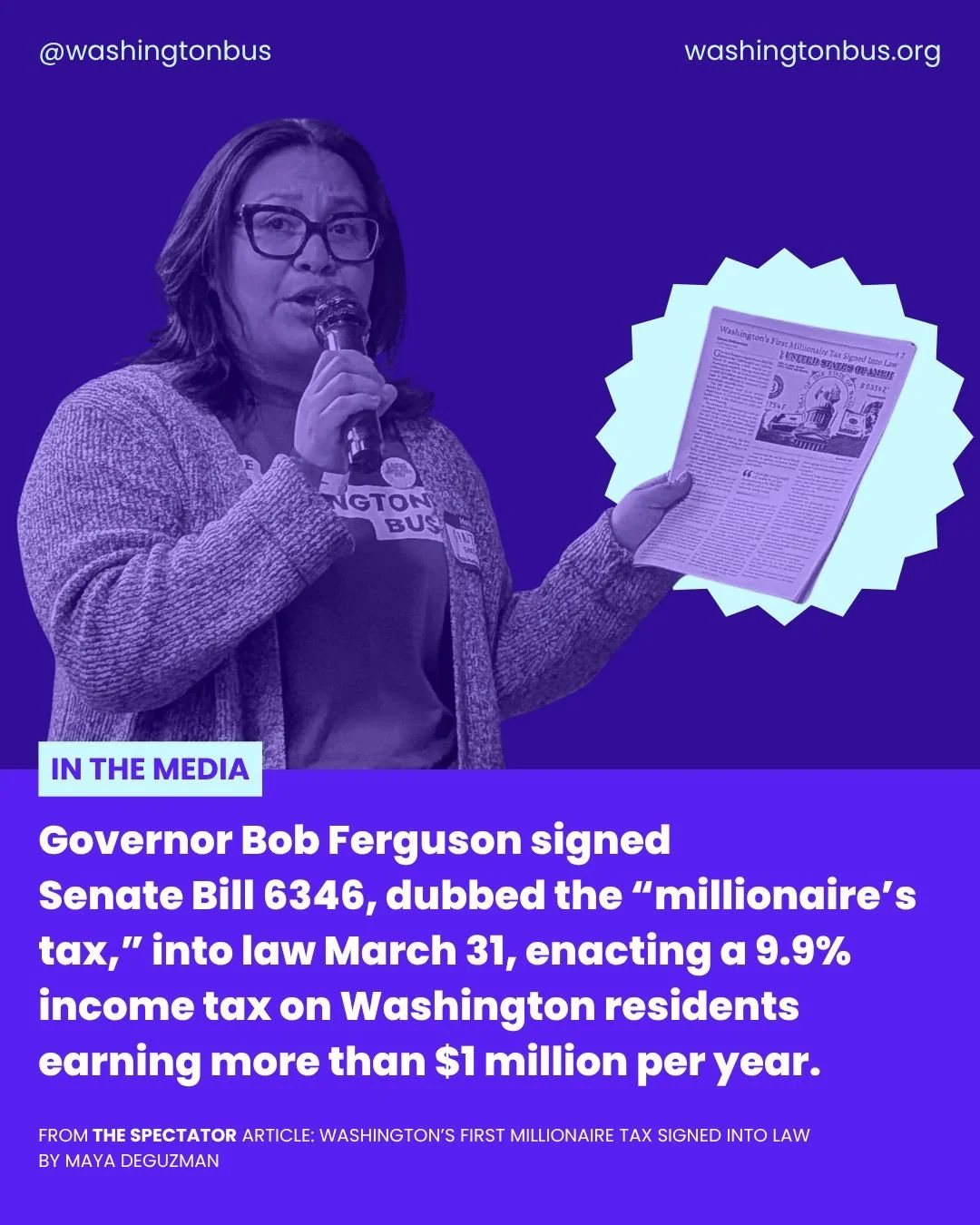 ICYMI: our work in getting the millionaires tax is getting some attention!

the bus is extremely proud to have been part of this fight. we're even more proud of our amazing young leaders who stepped up to become narrators and ambassadors of youth pri