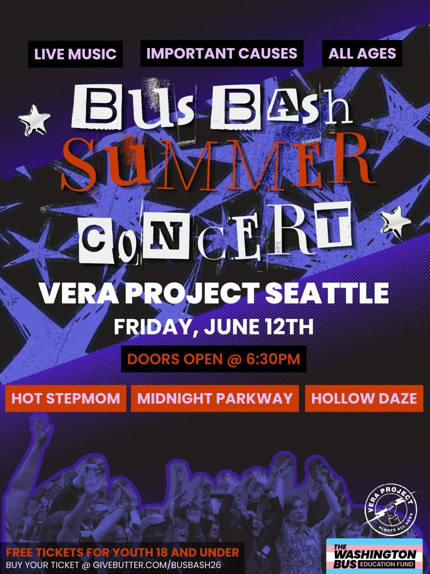 COMMENT "BUS" OR "BASH" FOR A TICKET LINK!

🎤mic drop....BUS BASH IS BACK! But this year we&rsquo;re heating thing up with a SUMMER CONCERT! 🔥😱 We know you&rsquo;ve been waiting for the moment to kickoff the summer with us! Get