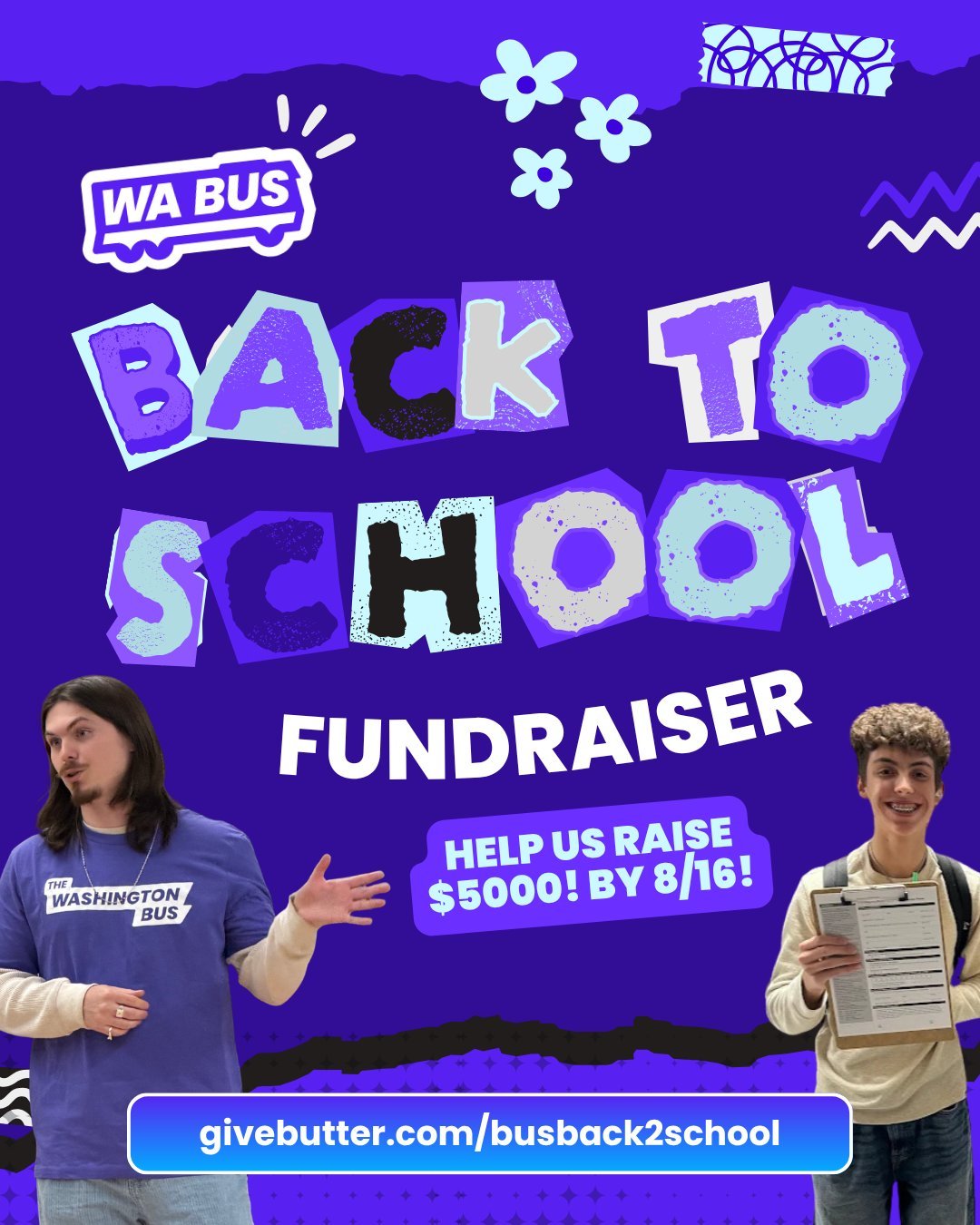 🚌 Back to school means back to campus organizing! 🗳️✨
Class is coming back in session, and young Washingtonians are ready to organize, register their peers to vote, and build real political power. 

While funding for youth civic work is tight acros