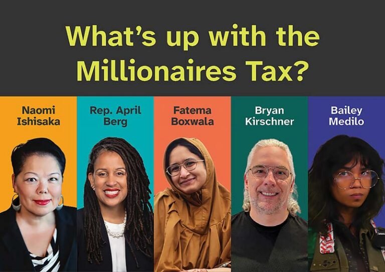Social Justice Salons - What’s up with the Millionaires Tax?