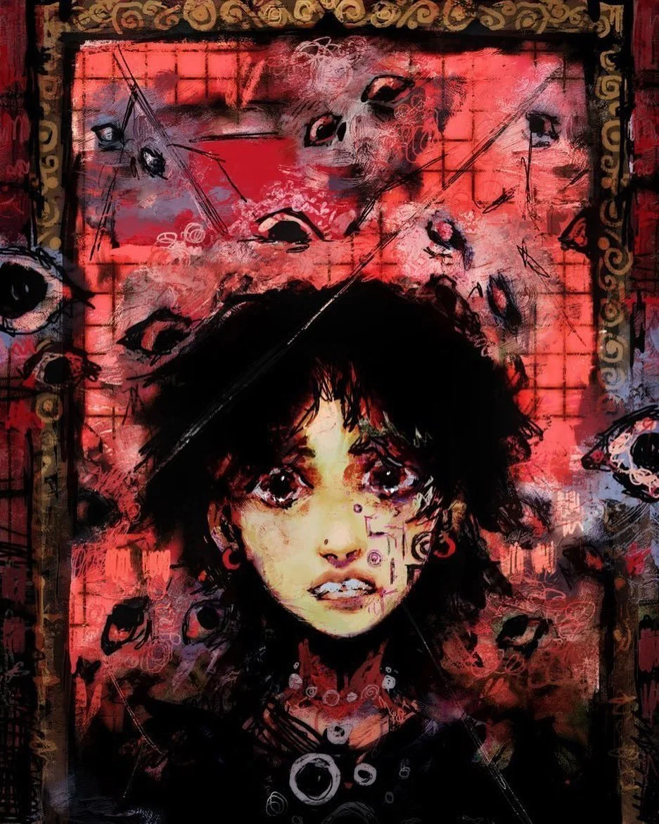 Huge thanks to @fxish.bones for the incredible work! Absolutely haunting stuff. Stay tuned for more updates for Geto Ratz RPG coming soon!