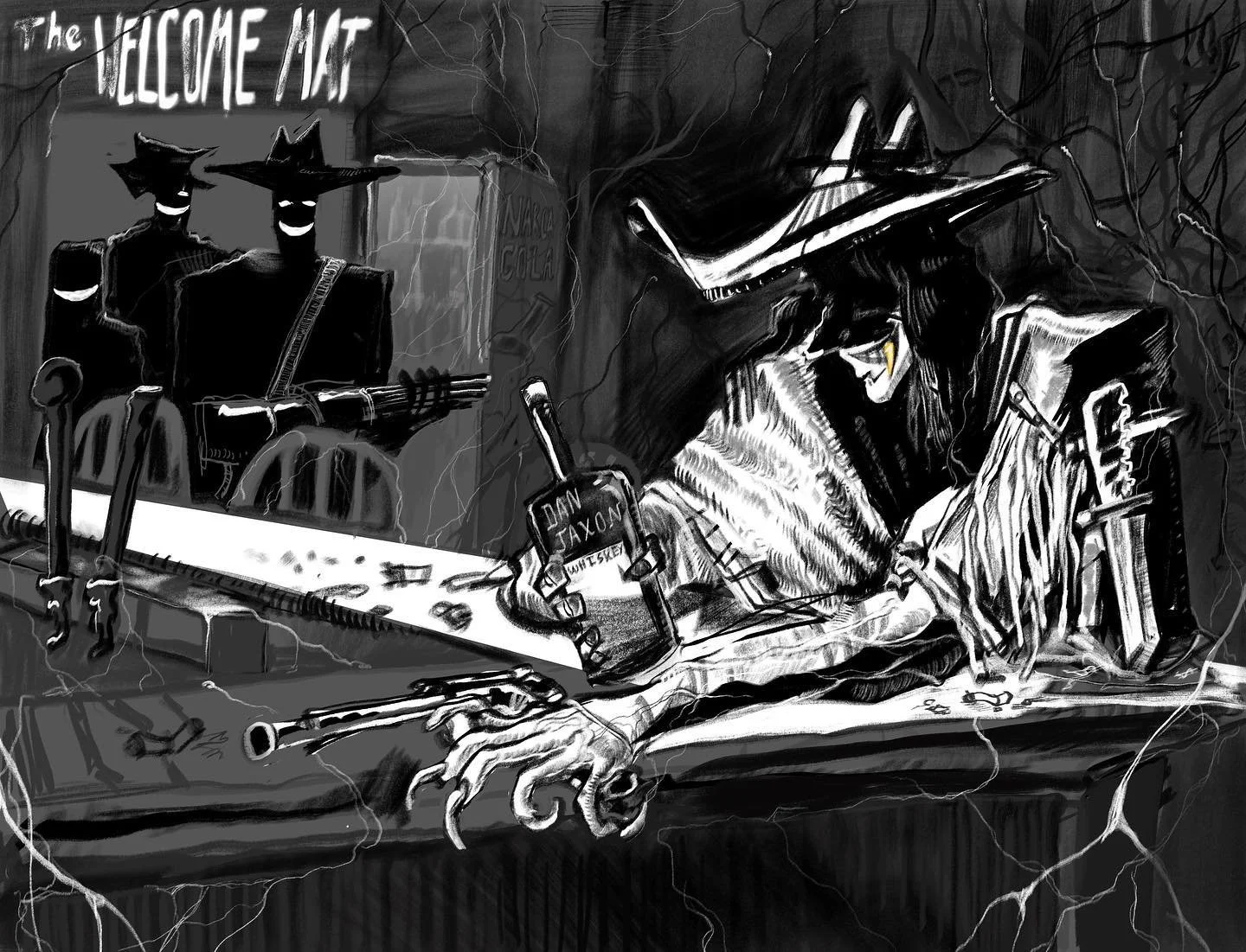 Shout out to @htlaps for the incredible artwork! Keep one eye open for Geto Ratz RPG coming 2024! #tabletoprpg #roleplayinggame #biopunk