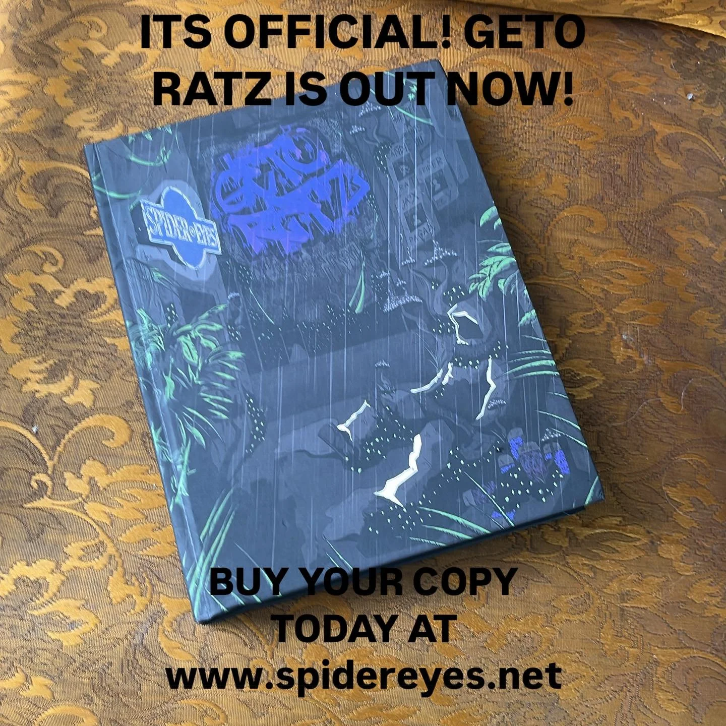 Thanks to everyone for your patience and support! Again that&rsquo;s www.spidereyes.net