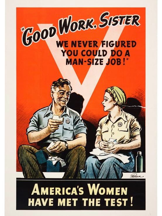 WWII propaganda posters, 1940s